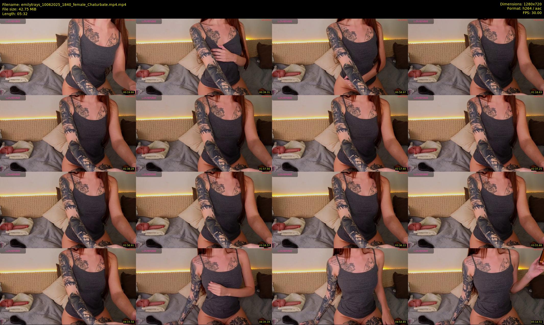 emilytrays — 6 minute Chaturbate female cam show recording, 720p, Jun 10, 2025