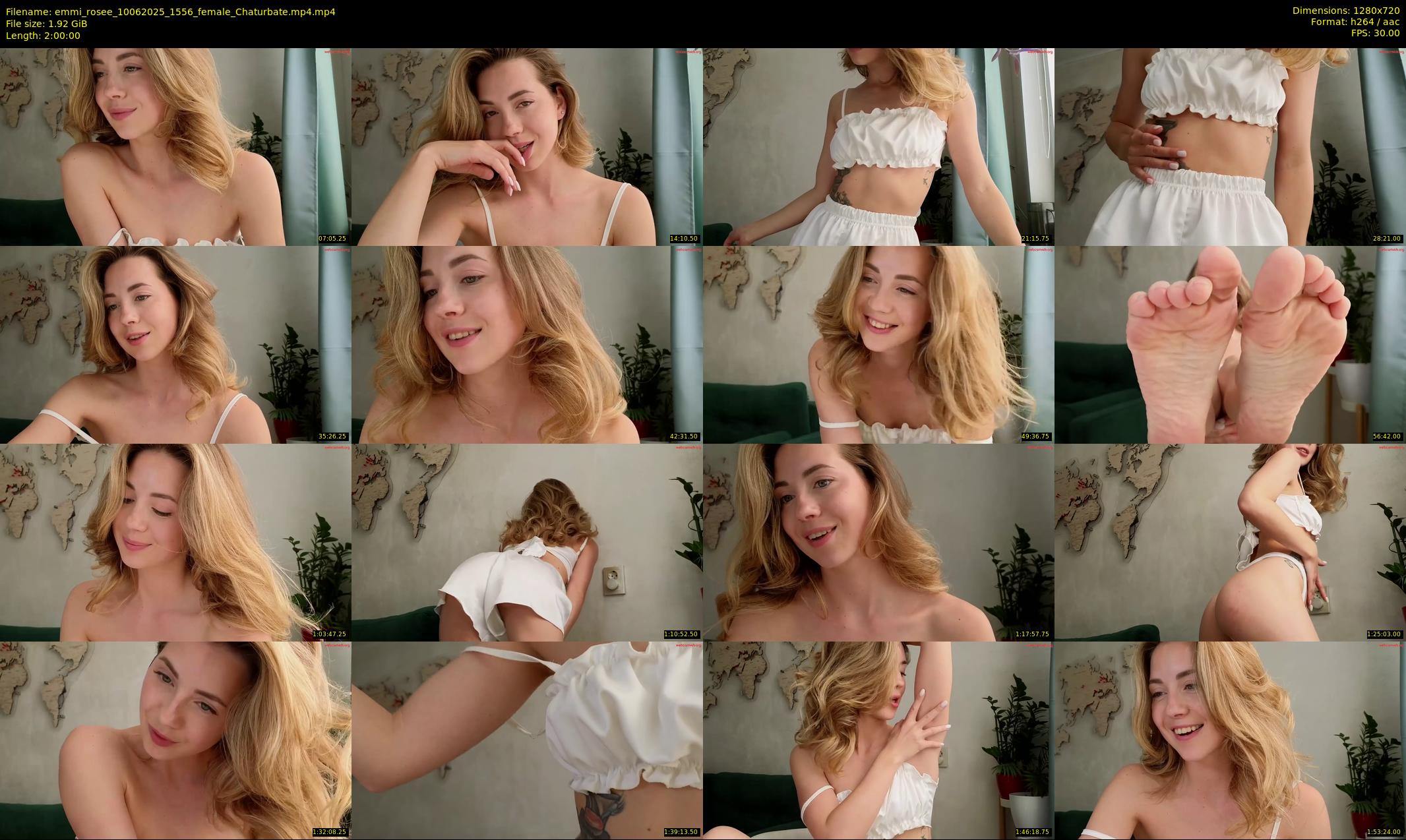 emmi_rosee — 120 minute Chaturbate female cam show recording, 720p, Jun 10, 2025