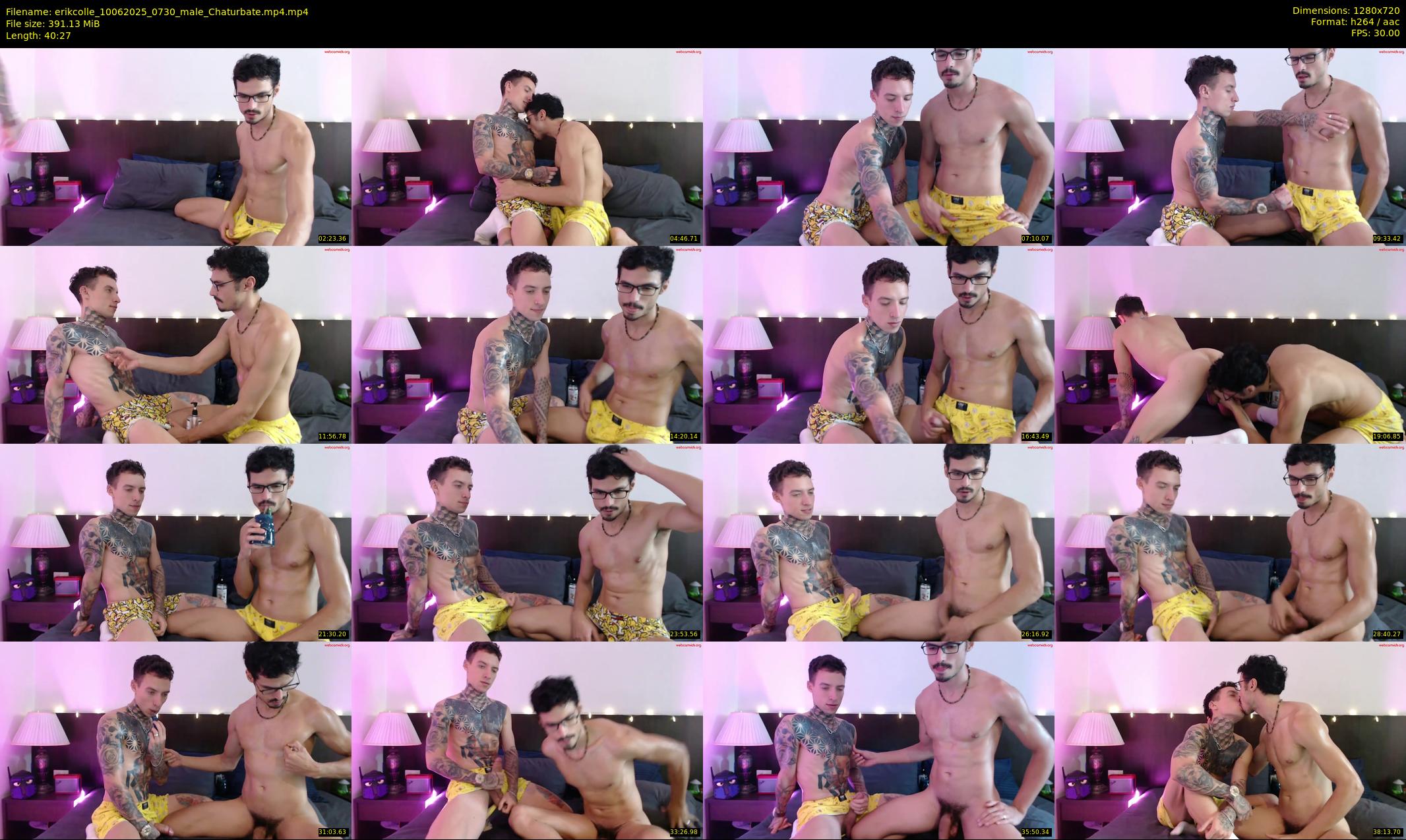 erikcolle — 41 minute Chaturbate male cam show recording, 720p, Jun 10, 2025
