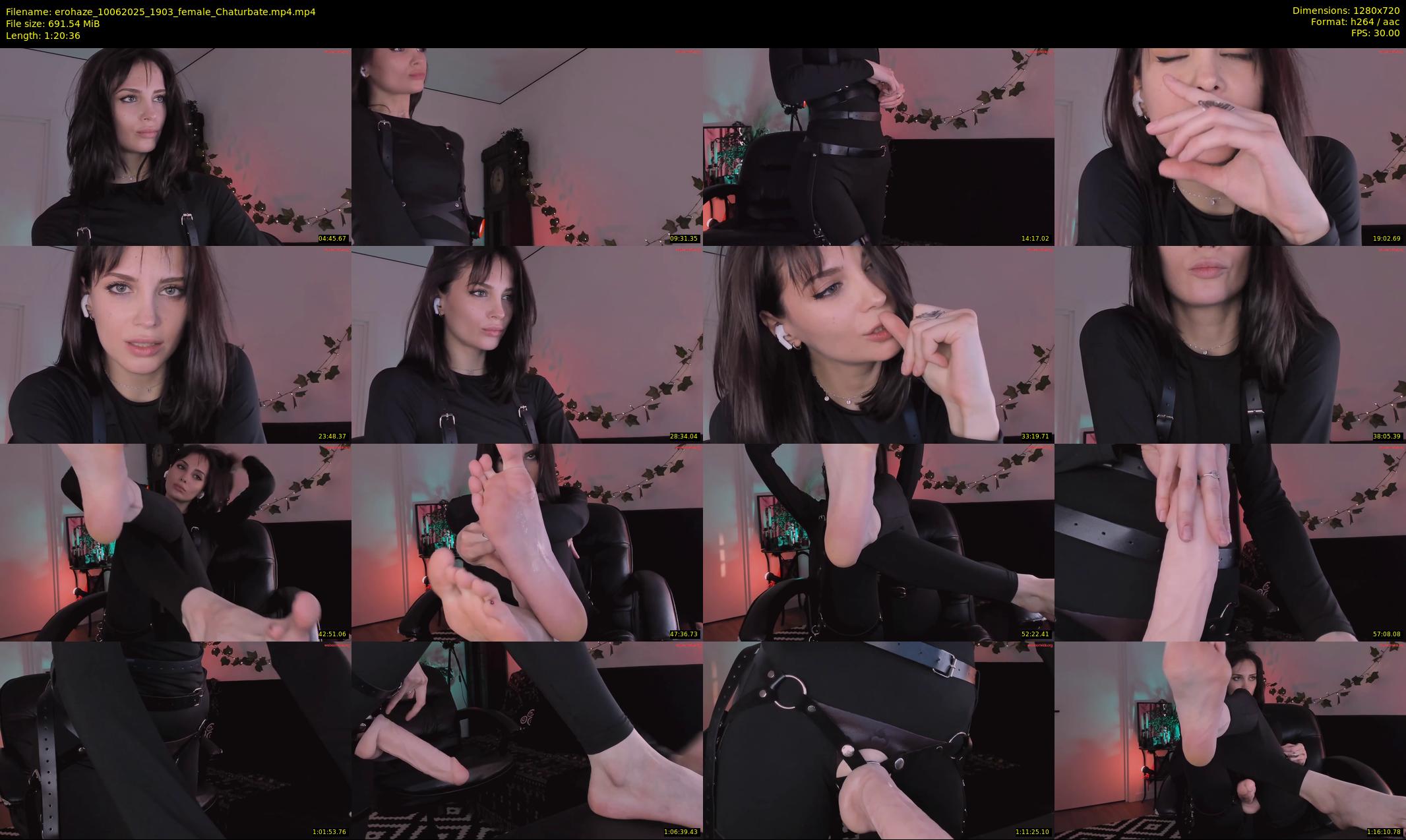 erohaze — 81 minute Chaturbate female cam show recording, 720p, Jun 10, 2025