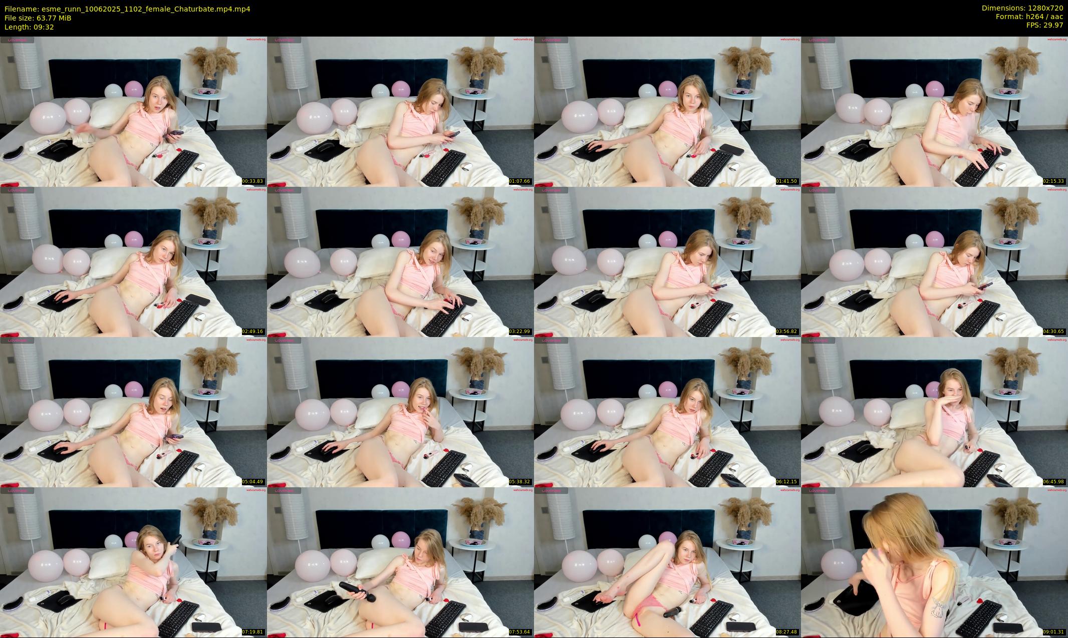 esme_runn — 10 minute Chaturbate female cam show recording, 720p, Jun 10, 2025