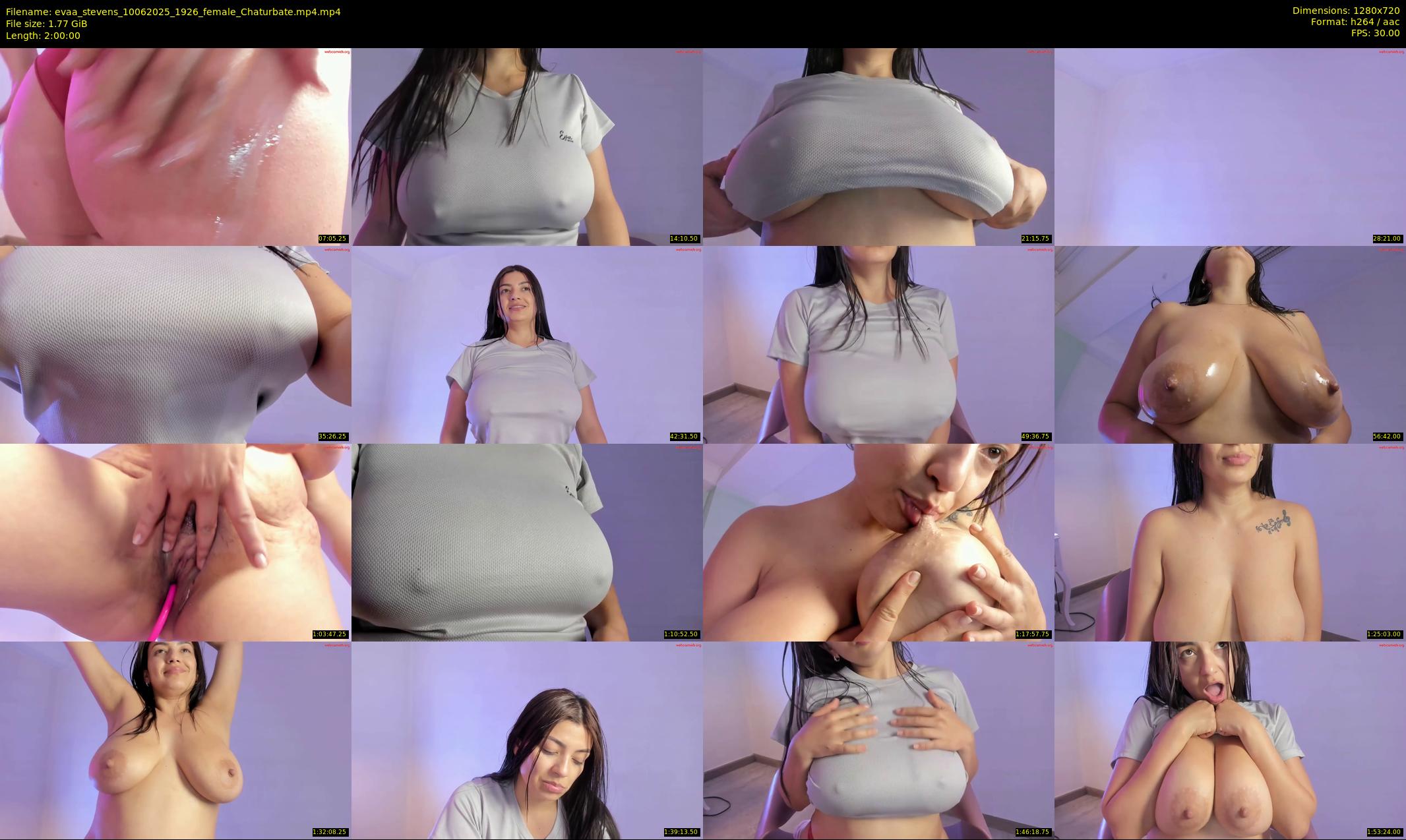 evaa_stevens — 120 minute Chaturbate female cam show recording, 720p, Jun 10, 2025