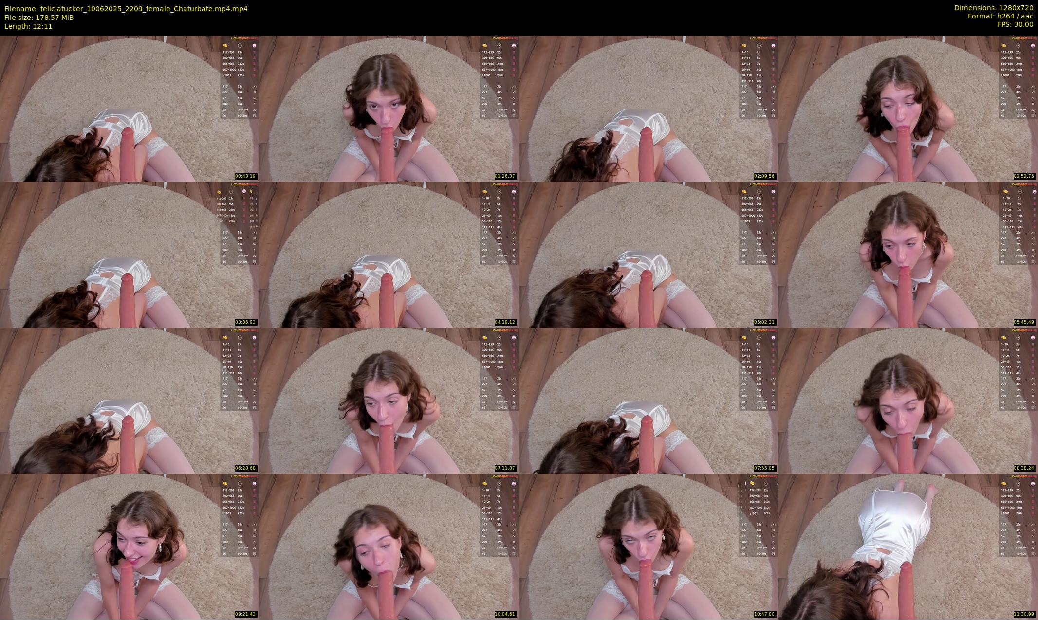 feliciatucker — 13 minute Chaturbate female cam show recording, 720p, Jun 10, 2025