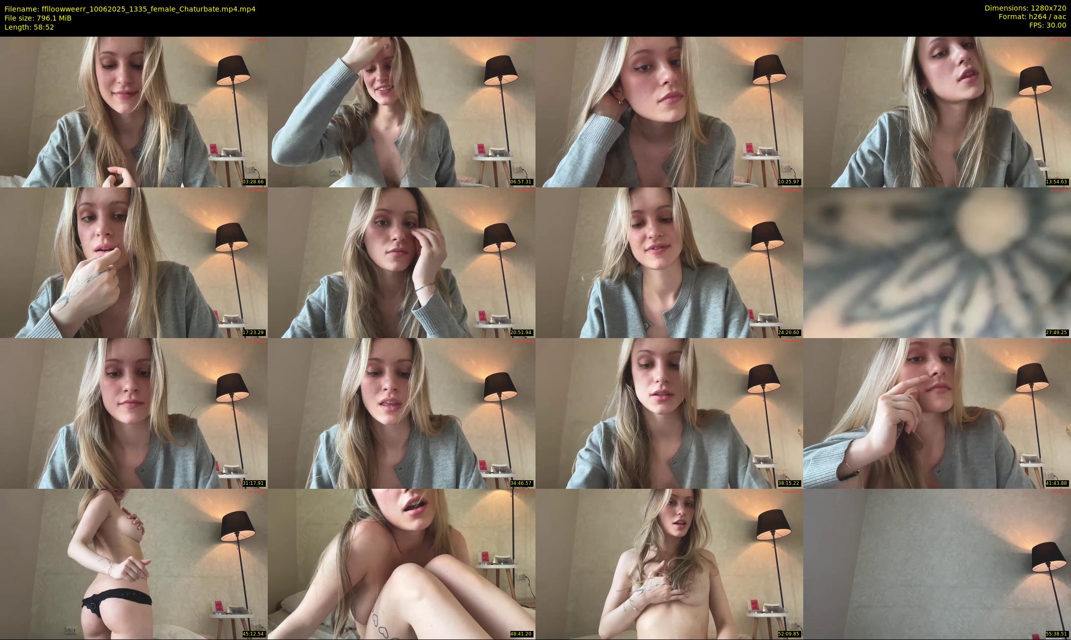 fflloowweerr — 59 minute Chaturbate couple cam show recording, 720p, Jun 10, 2025