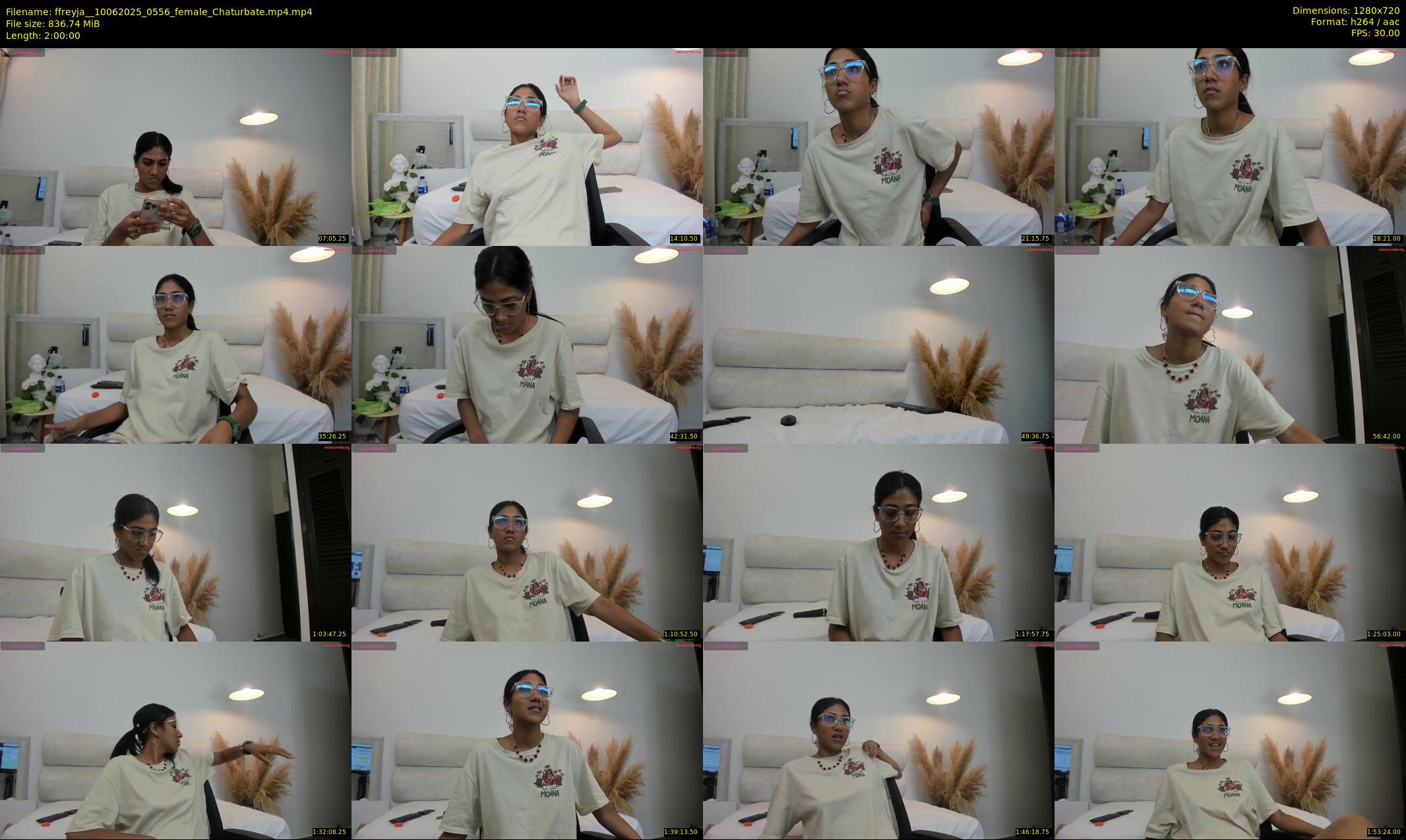 ffreyja_ — 120 minute Chaturbate female cam show recording, 720p, Jun 10, 2025