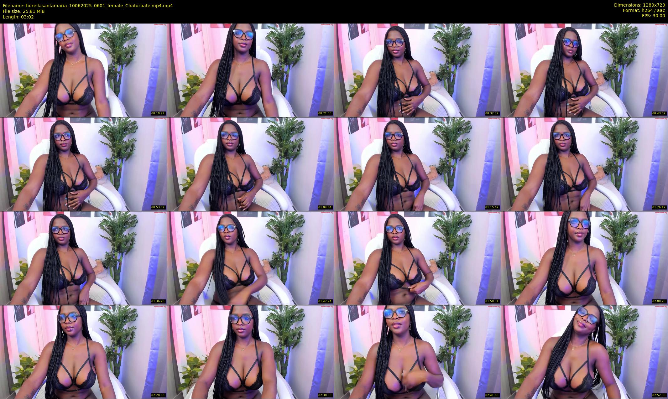 fiorellasantamaria — 4 minute Chaturbate female cam show recording, 720p, Jun 10, 2025