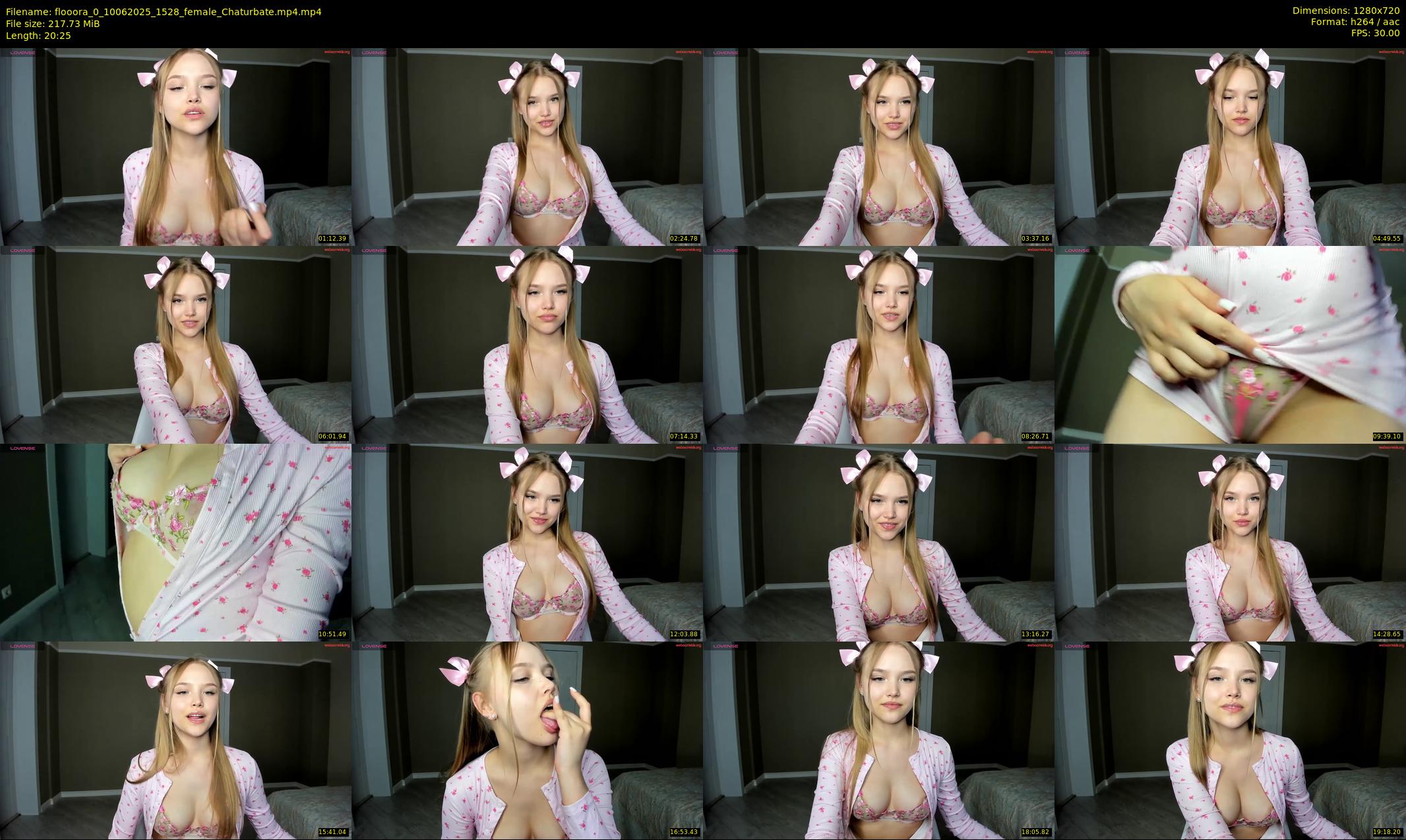 flooora_0 — 21 minute Chaturbate couple cam show recording, 720p, Jun 10, 2025