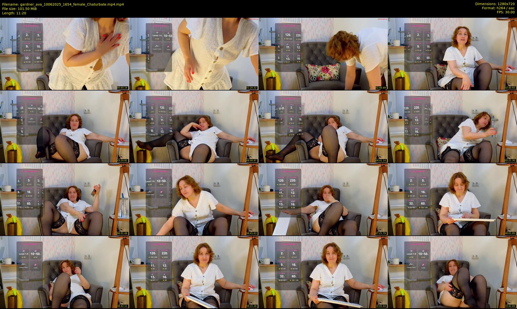 gardner_ava — 12 minute Chaturbate female cam show recording, 720p, Jun 10, 2025