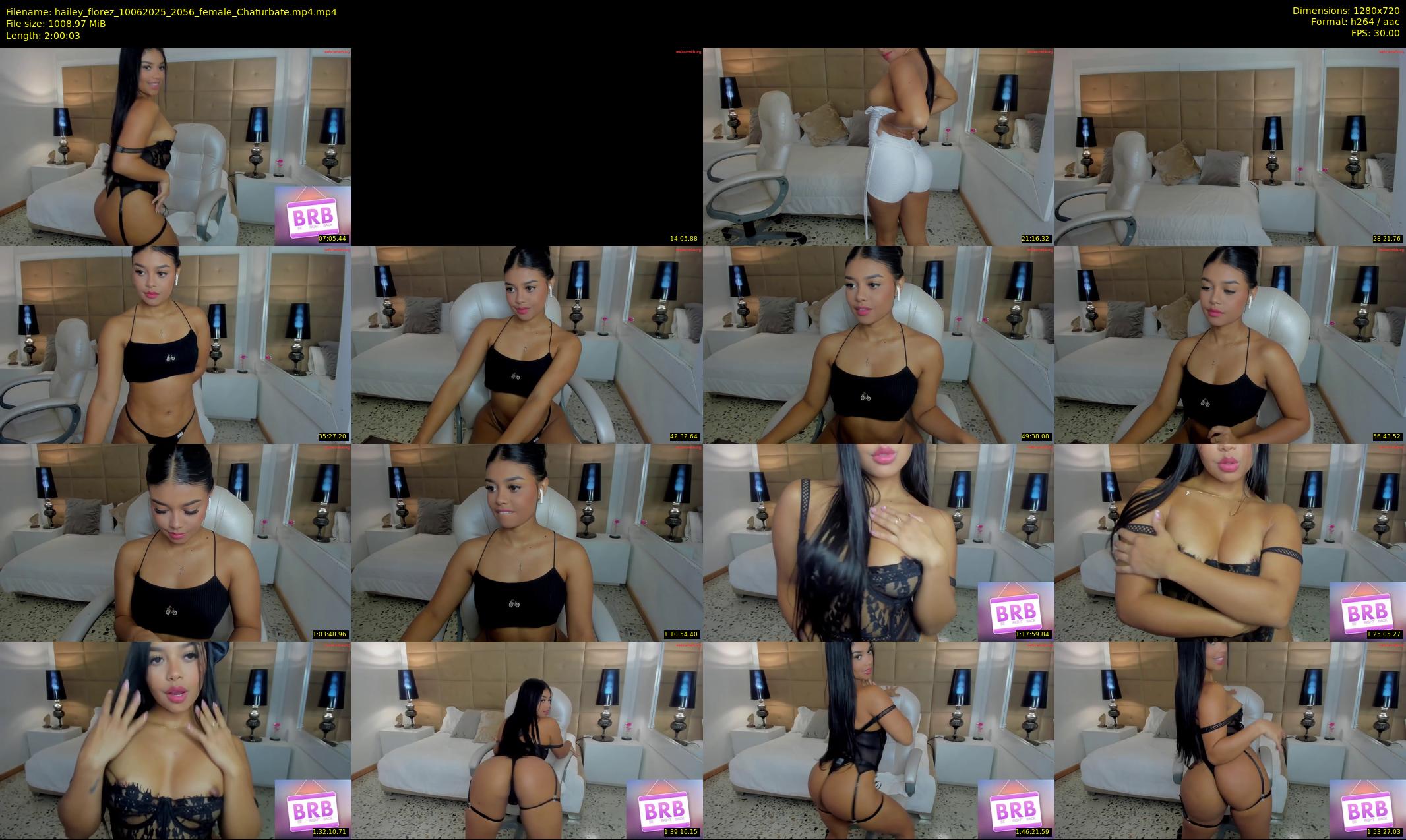 hailey_florez — 121 minute Chaturbate female cam show recording, 720p, Jun 10, 2025