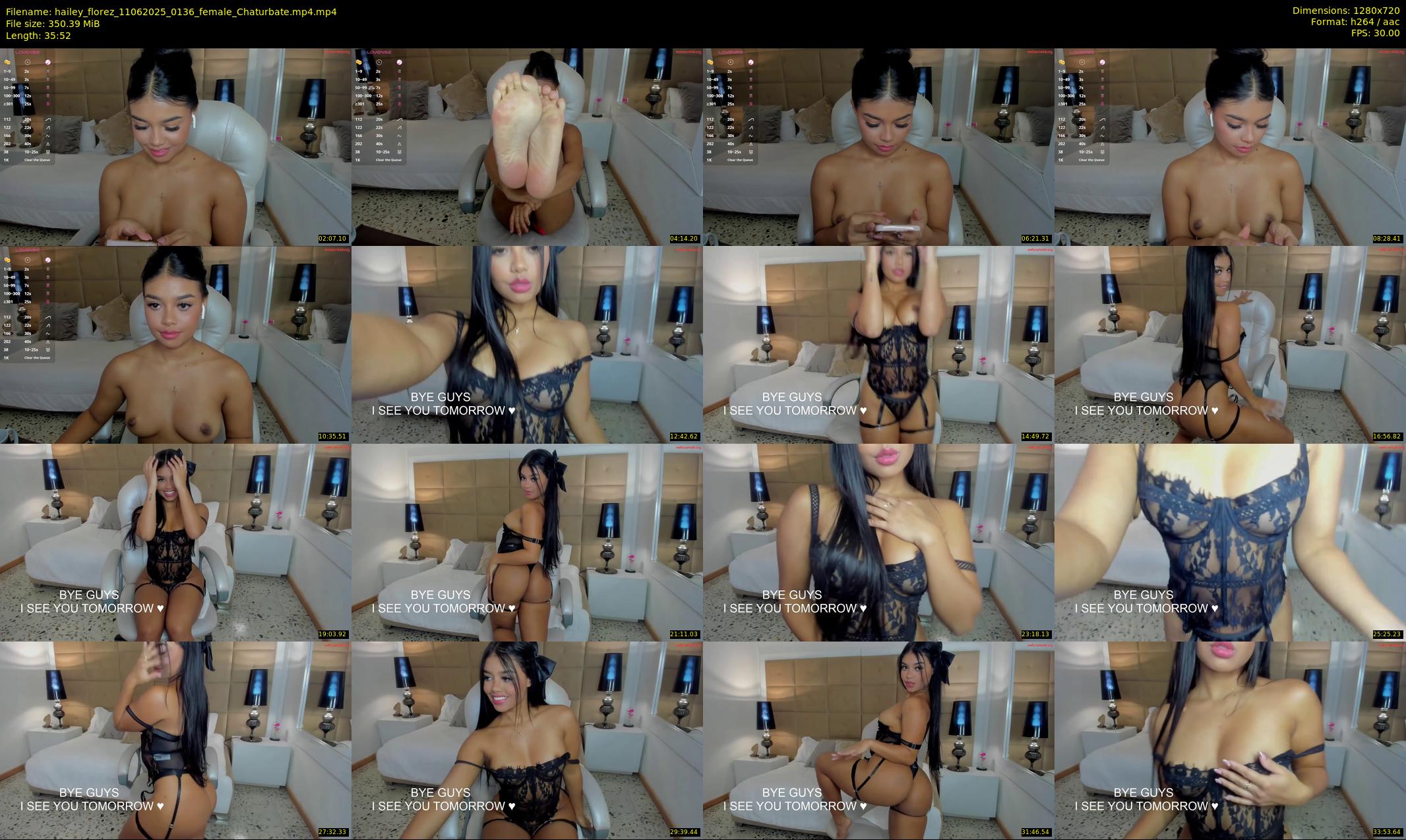 hailey_florez — 36 minute Chaturbate female cam show recording, 720p, Jun 11, 2025