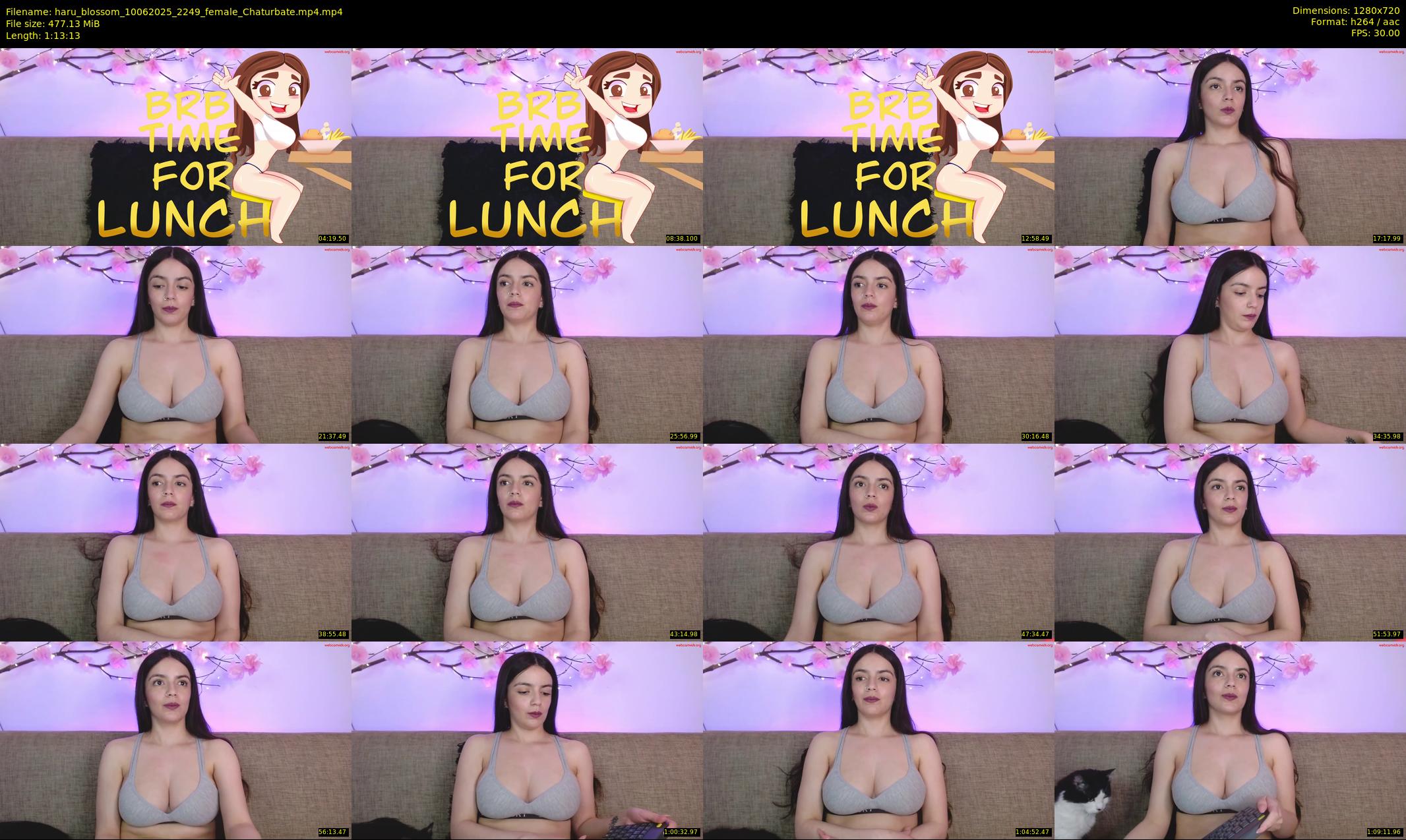 haru_blossom — 74 minute Chaturbate female cam show recording, 720p, Jun 10, 2025