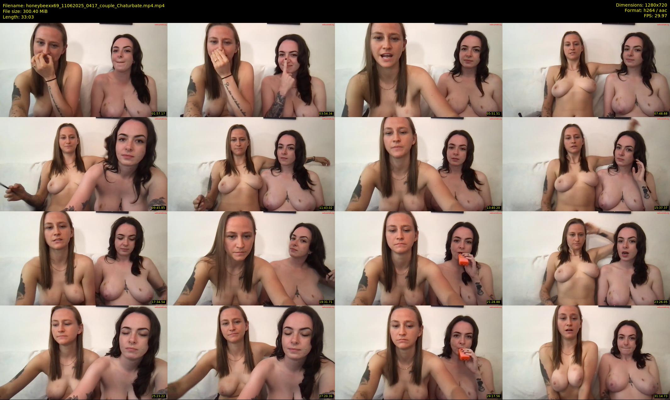 honeybeexx69 — 34 minute Chaturbate couple cam show recording, 720p, Jun 11, 2025