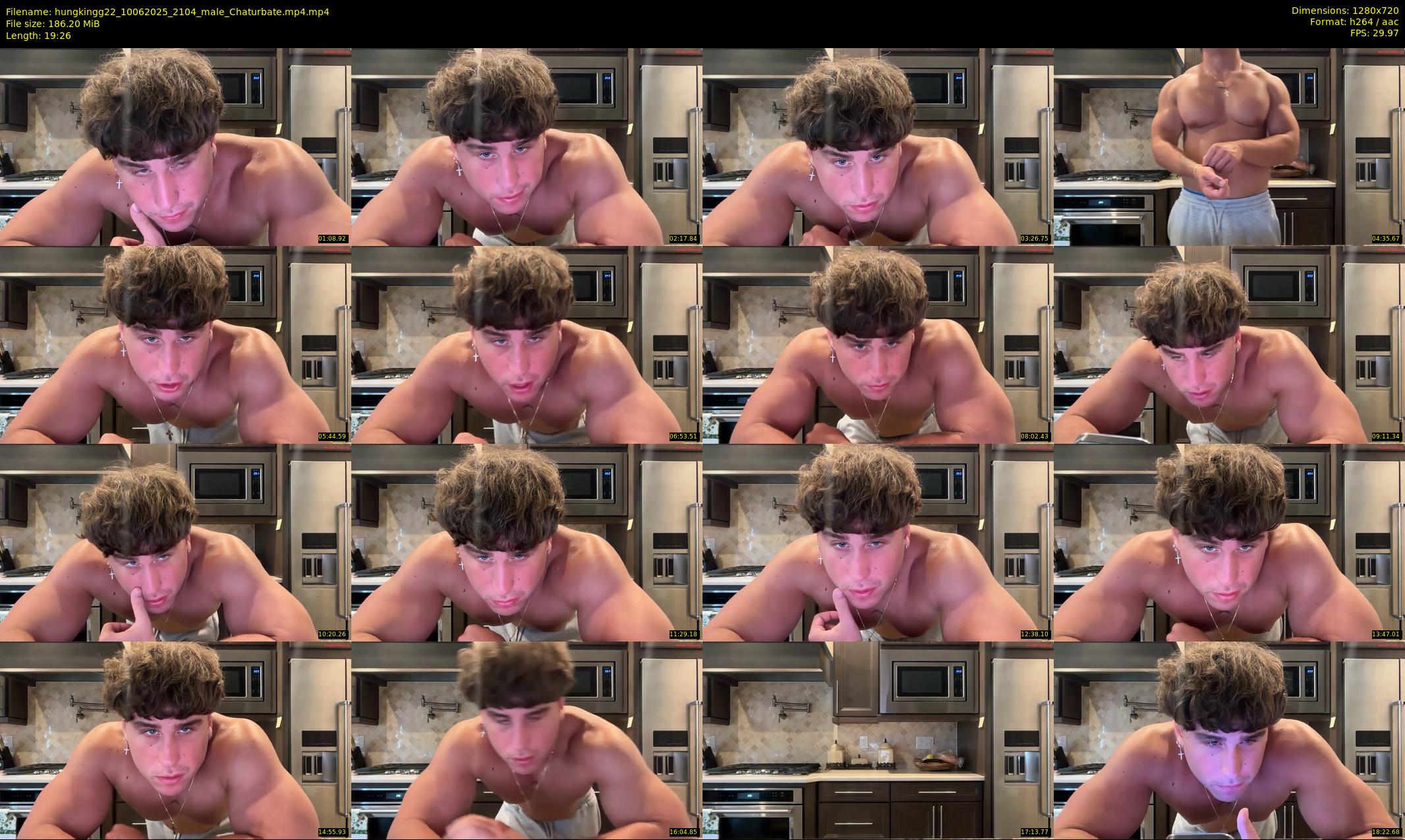 hungkingg22 — 20 minute Chaturbate male cam show recording, 720p, Jun 10, 2025