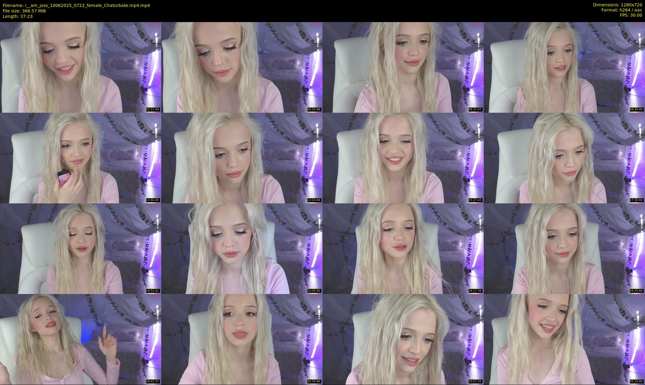 i__am_joss — 38 minute Chaturbate female cam show recording, 720p, Jun 10, 2025