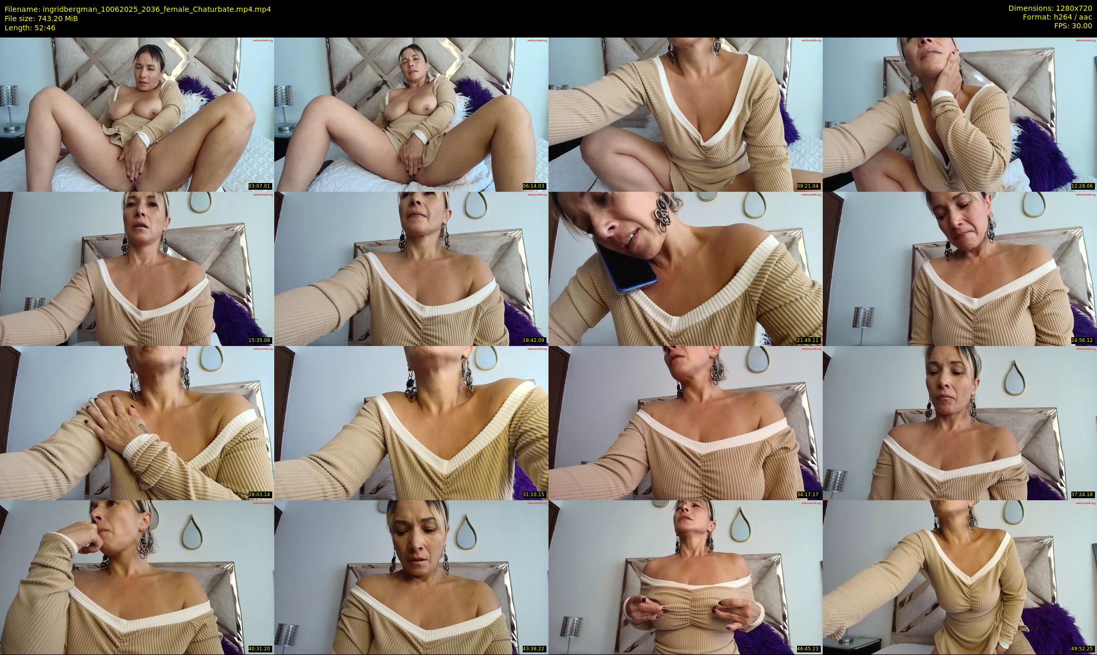 ingridbergman — 53 minute Chaturbate female cam show recording, 720p, Jun 10, 2025