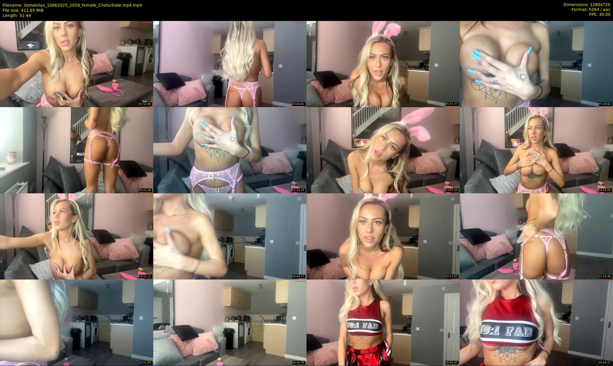 itsmelolax — 32 minute Chaturbate female cam show recording, 720p, Jun 10, 2025