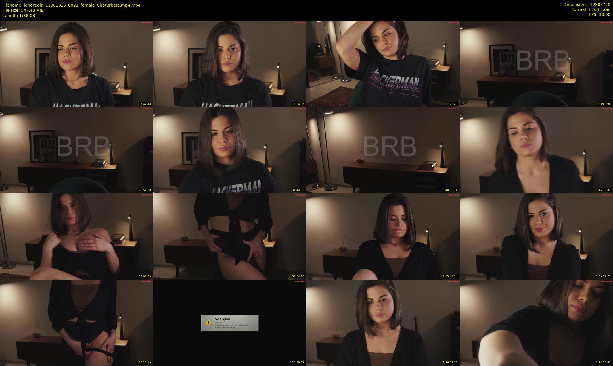 joheredia — 99 minute Chaturbate female cam show recording, 720p, Jun 11, 2025