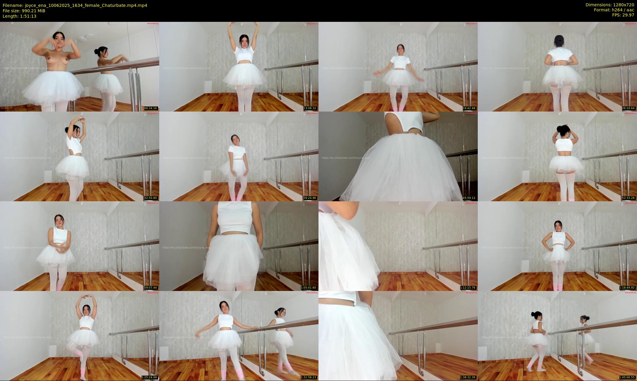 joyce_ena — 112 minute Chaturbate female cam show recording, 720p, Jun 10, 2025