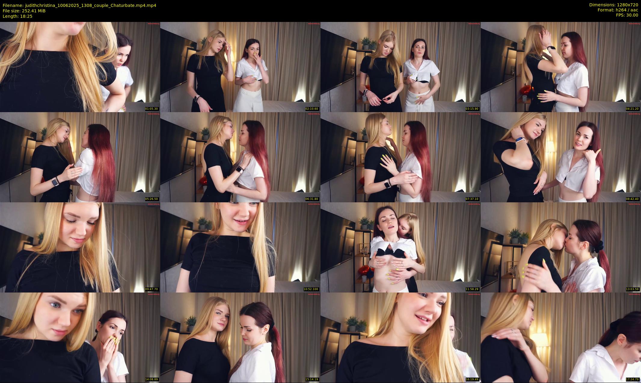 judithchristina — 19 minute Chaturbate female cam show recording, 720p, Jun 10, 2025