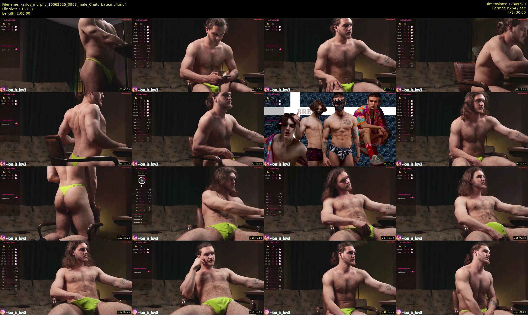 karlos_murphy — 120 minute Chaturbate male cam show recording, 720p, Jun 10, 2025