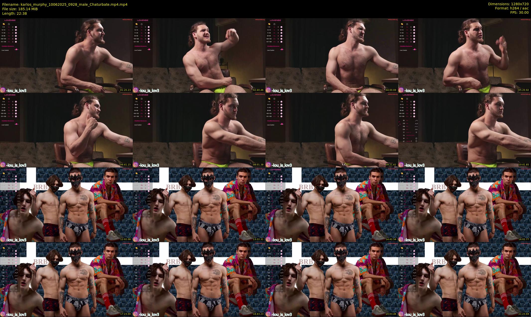 karlos_murphy — 23 minute Chaturbate male cam show recording, 720p, Jun 10, 2025
