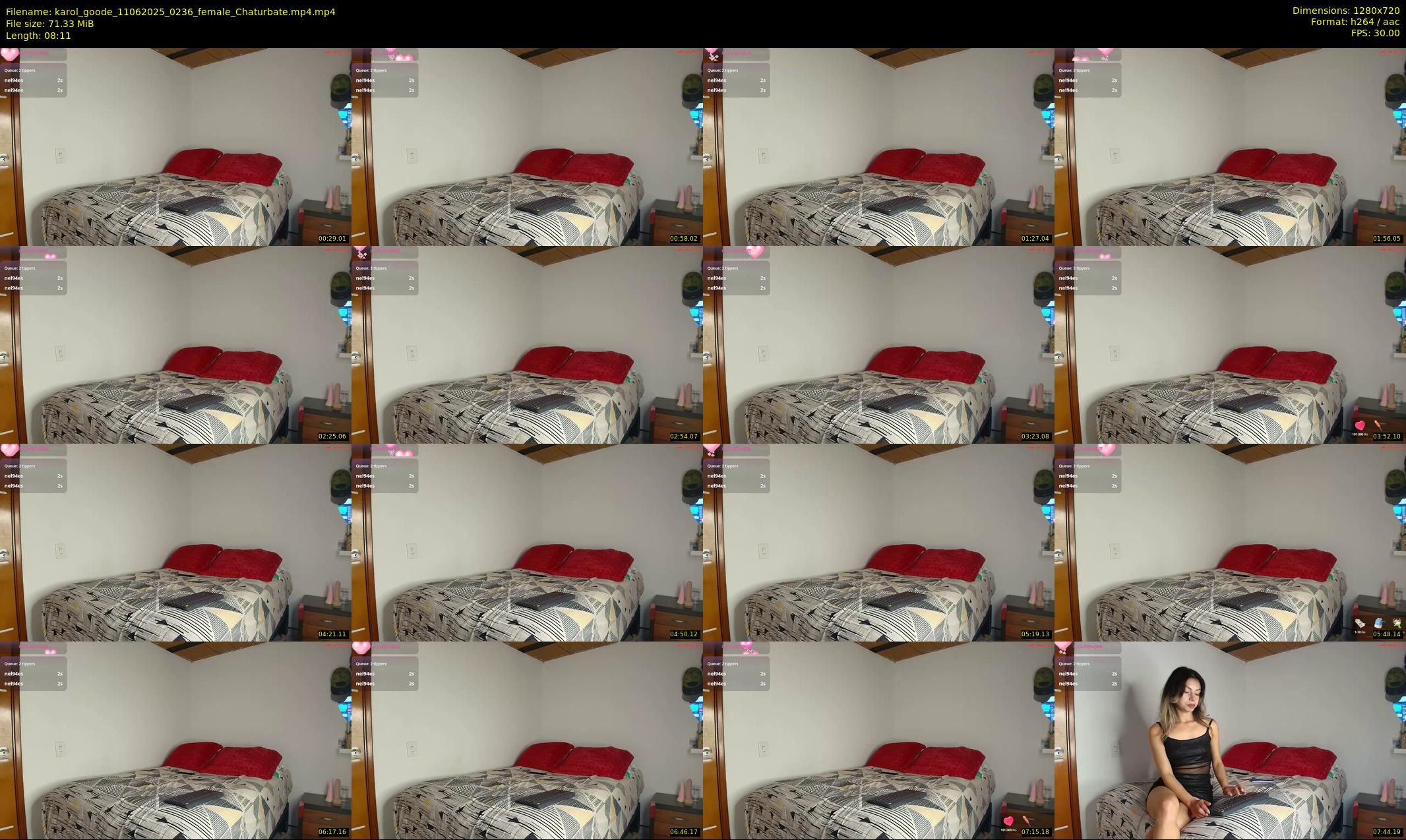 karol_goode — 9 minute Chaturbate female cam show recording, 720p, Jun 11, 2025