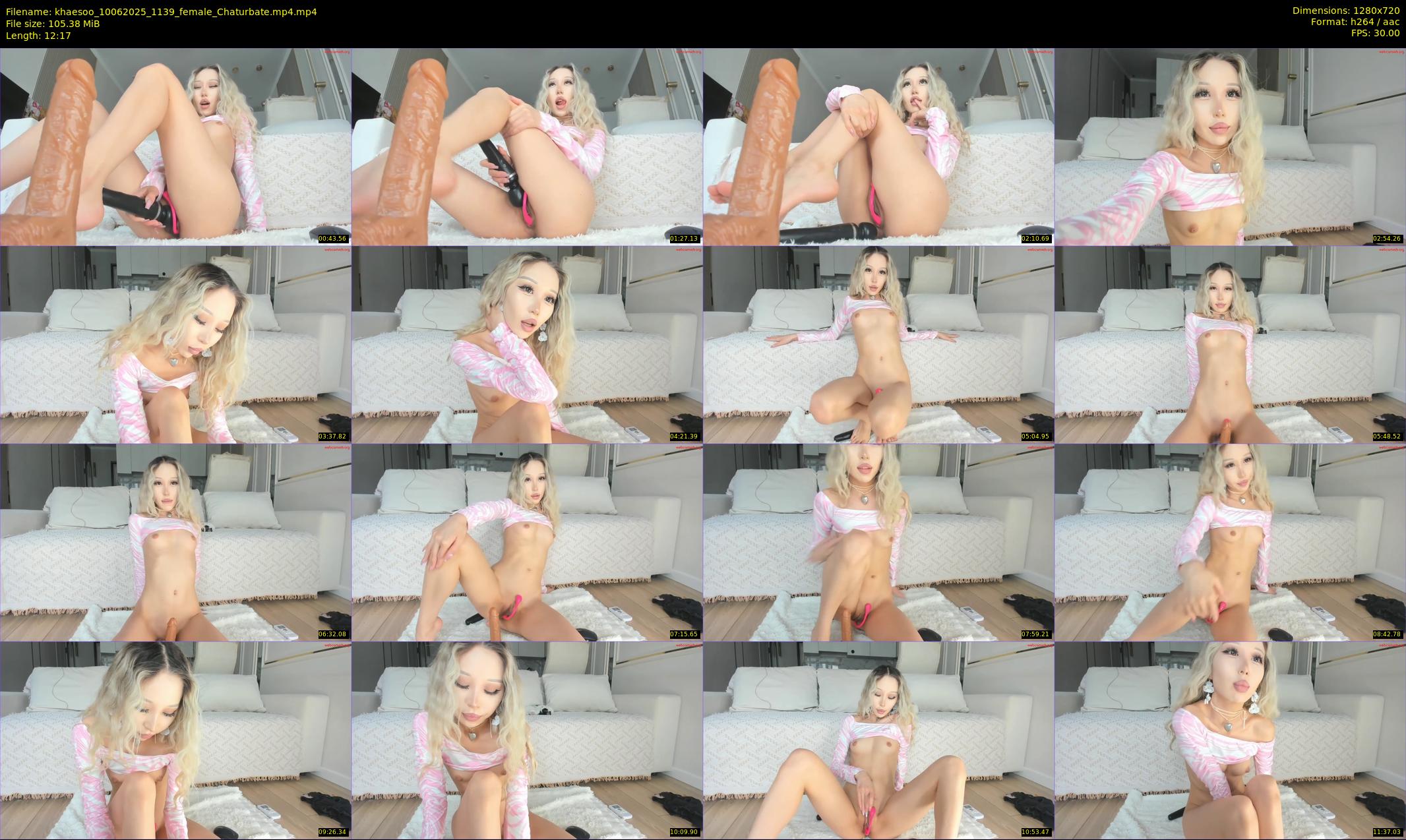 khaesoo — 13 minute Chaturbate female cam show recording, 720p, Jun 10, 2025
