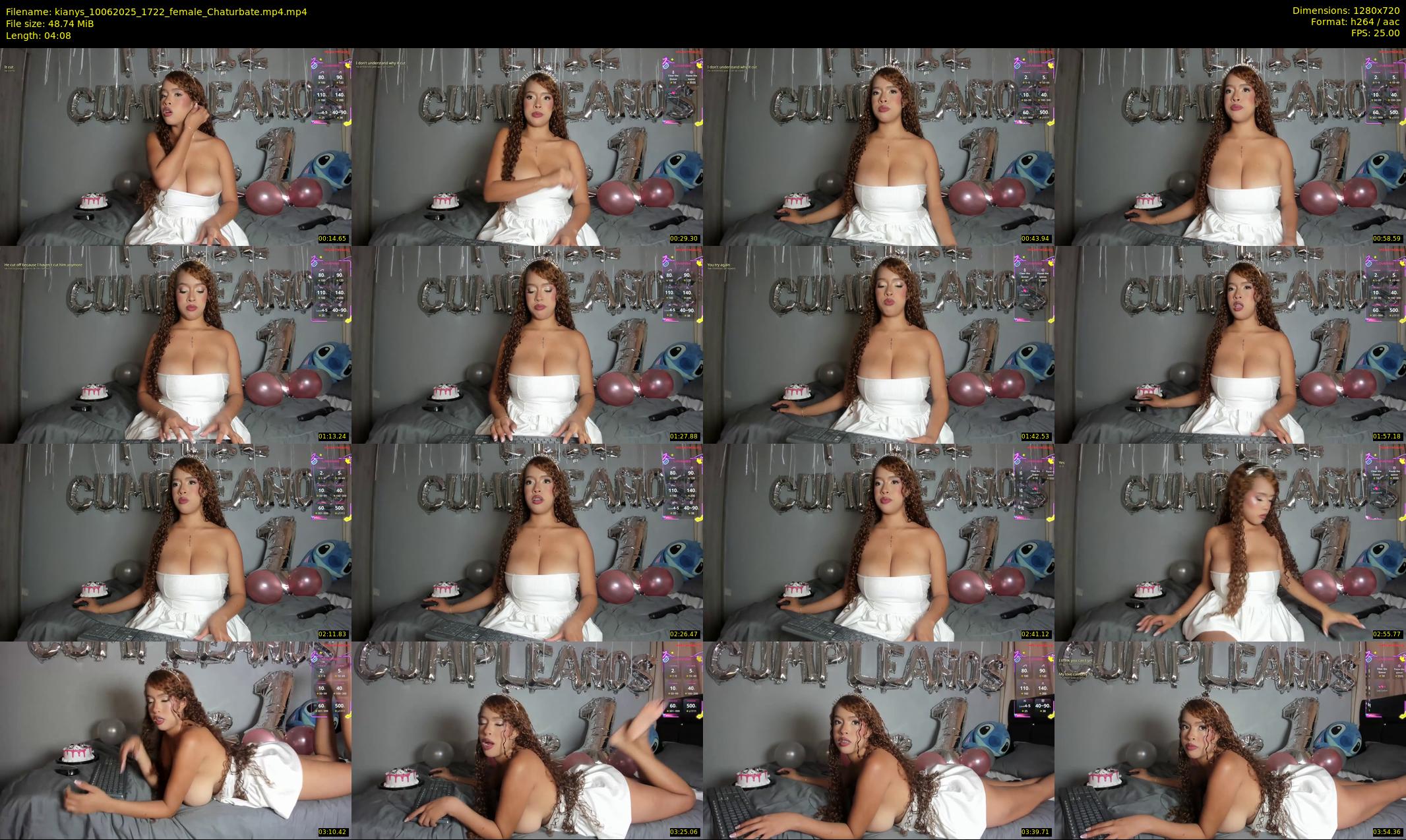 kianys — 5 minute Chaturbate female cam show recording, 720p, Jun 10, 2025