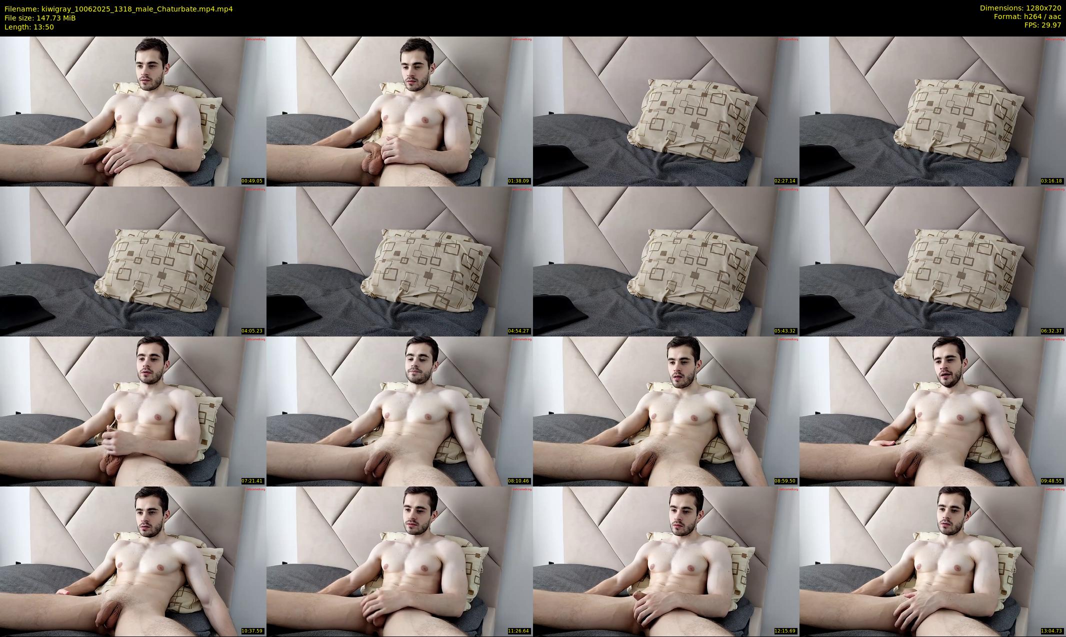 kiwigray — 14 minute Chaturbate male cam show recording, 720p, Jun 10, 2025