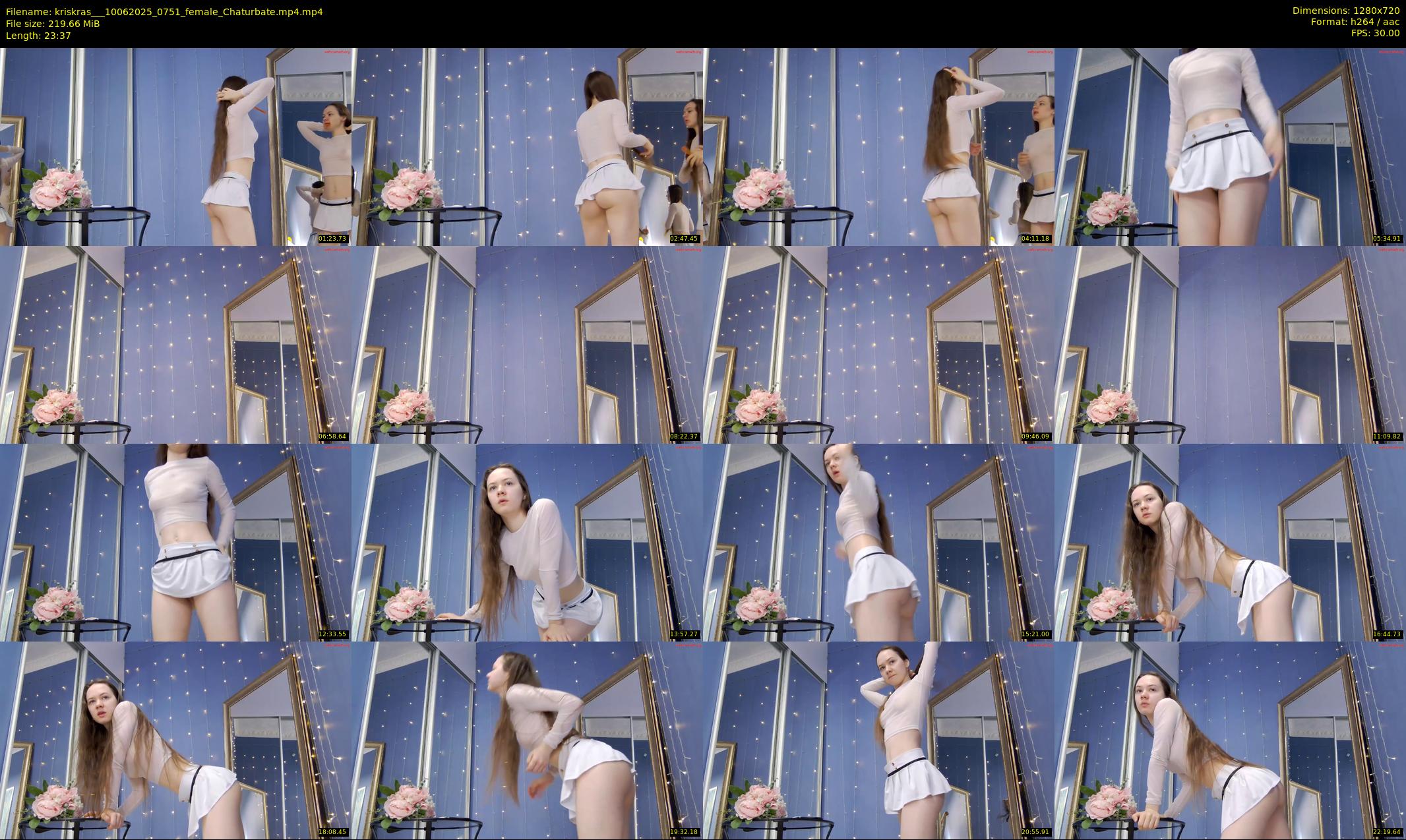 kriskras__ — 24 minute Chaturbate female cam show recording, 720p, Jun 10, 2025