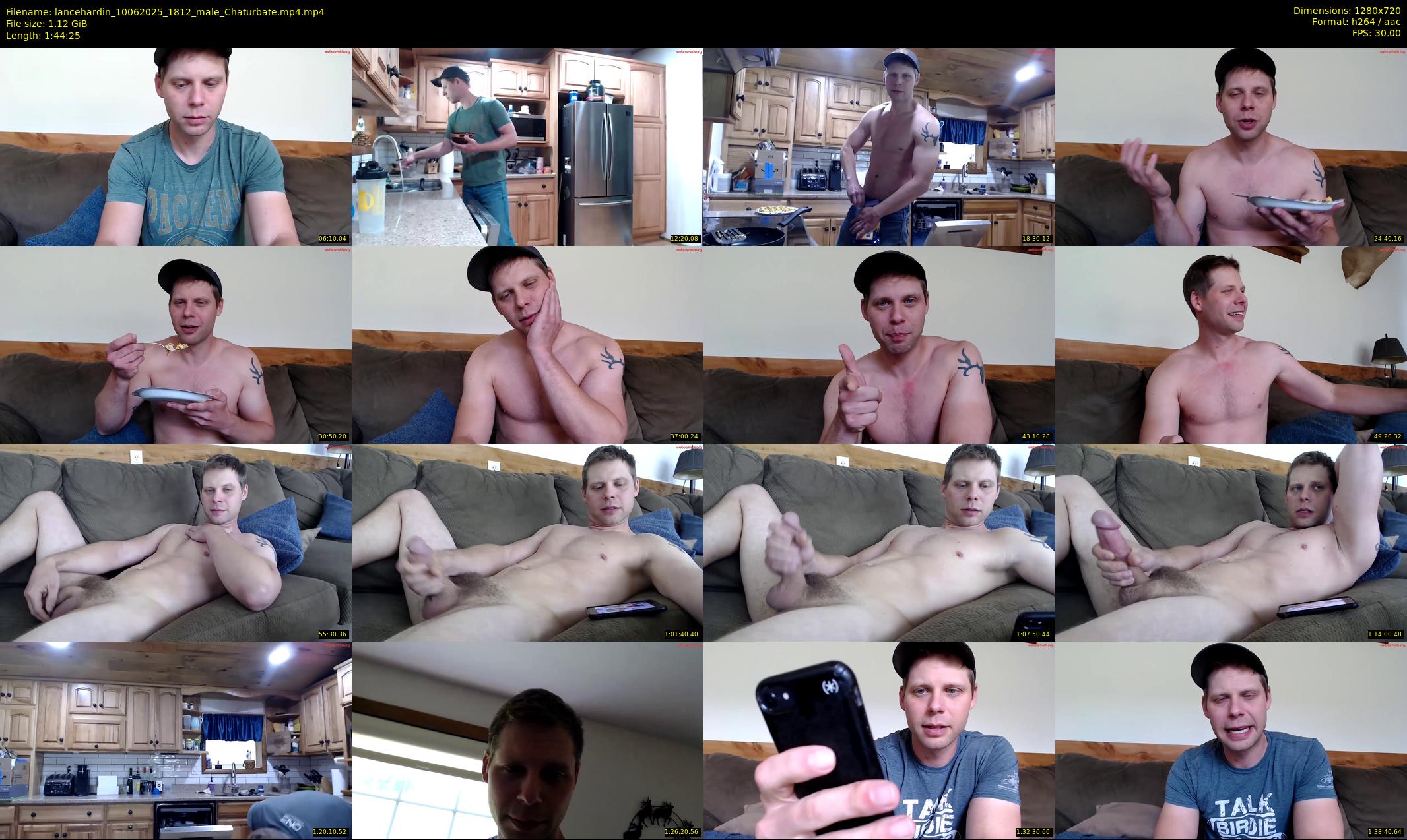 lancehardin — 105 minute Chaturbate male cam show recording, 720p, Jun 10, 2025