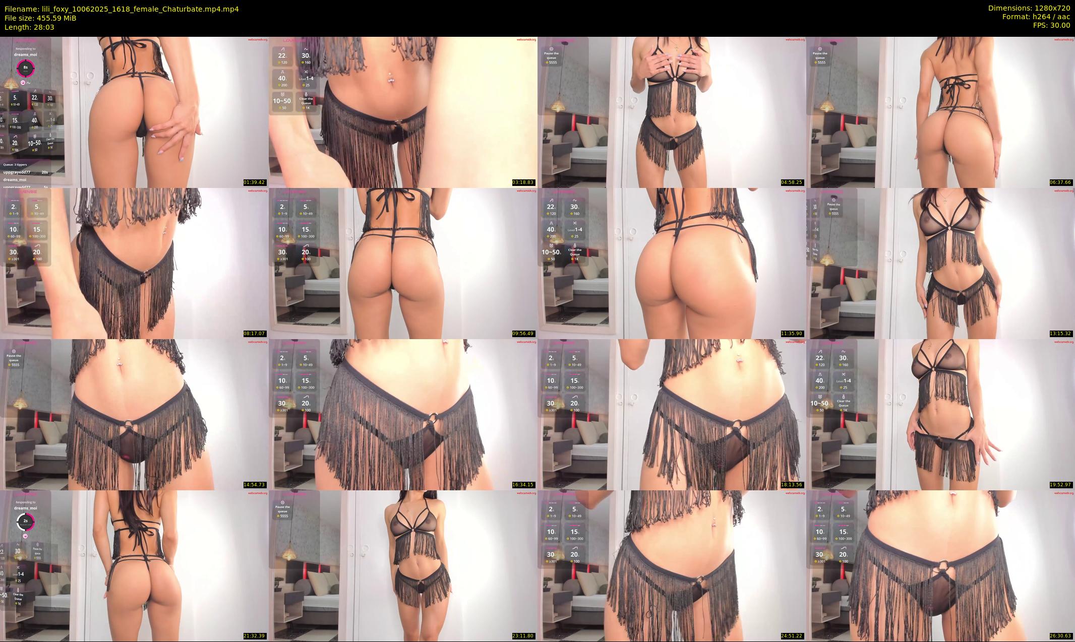 lili_foxy — 29 minute Chaturbate female cam show recording, 720p, Jun 10, 2025