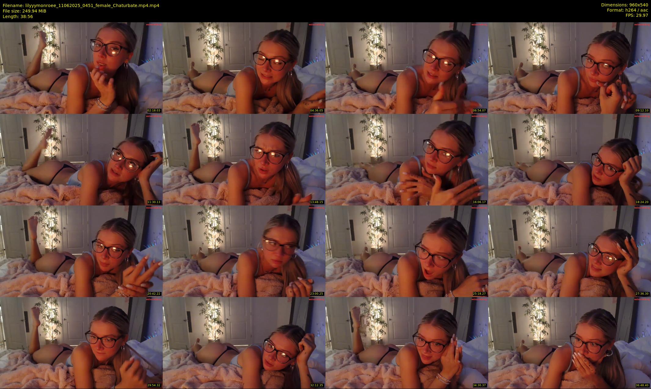 lilyyymonroee — 39 minute Chaturbate female cam show recording, 480p, Jun 11, 2025
