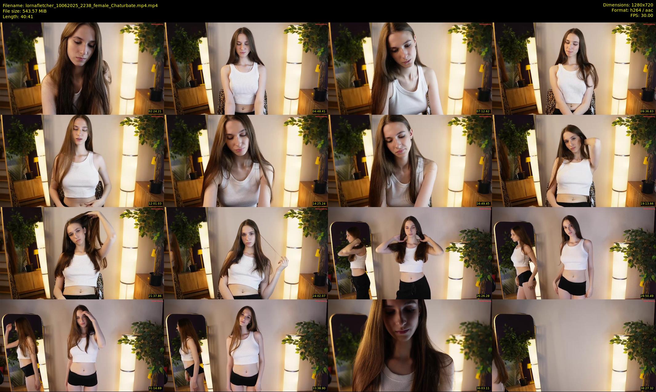 lornafletcher — 41 minute Chaturbate female cam show recording, 720p, Jun 10, 2025