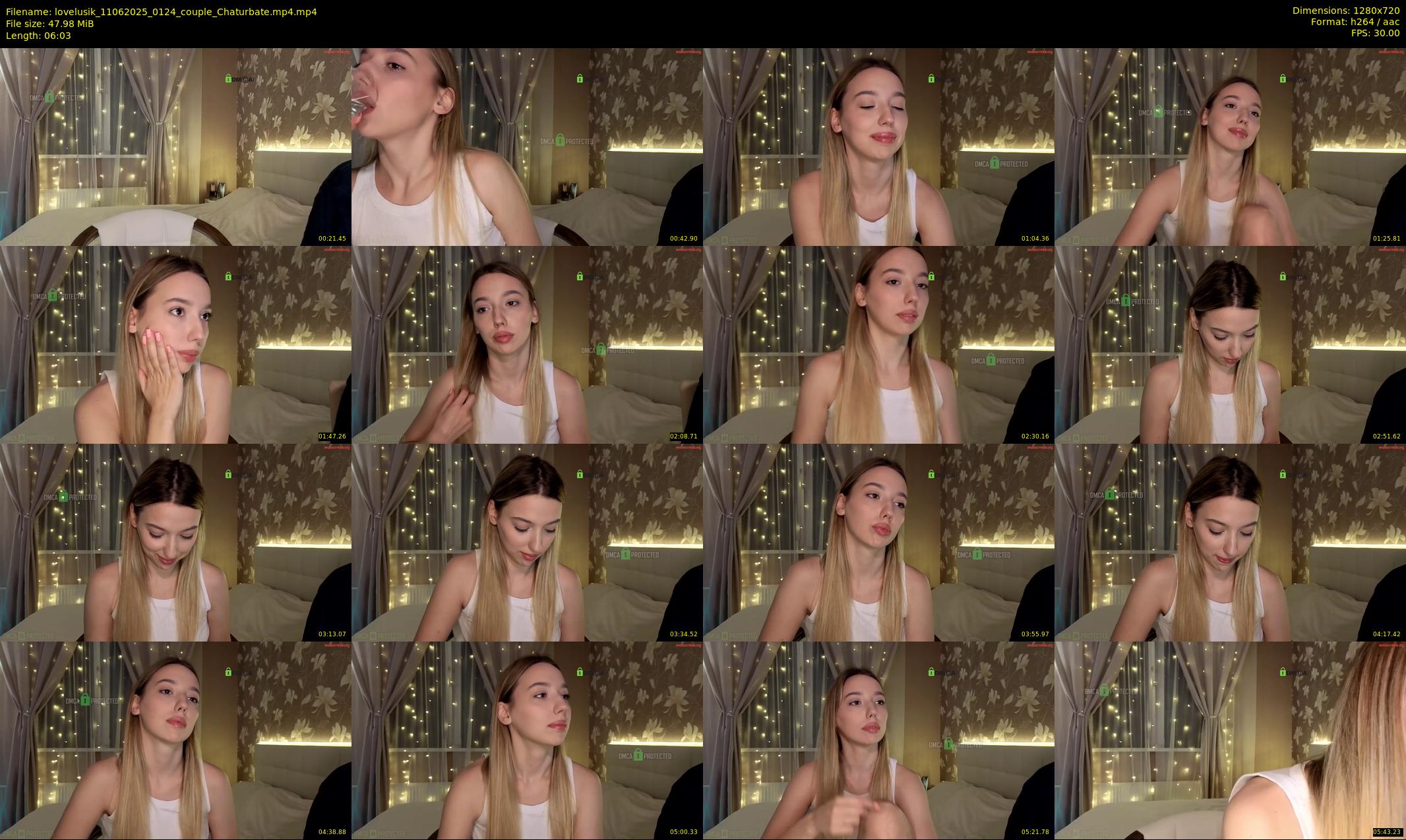 lovelusik — 7 minute Chaturbate couple cam show recording, 720p, Jun 11, 2025