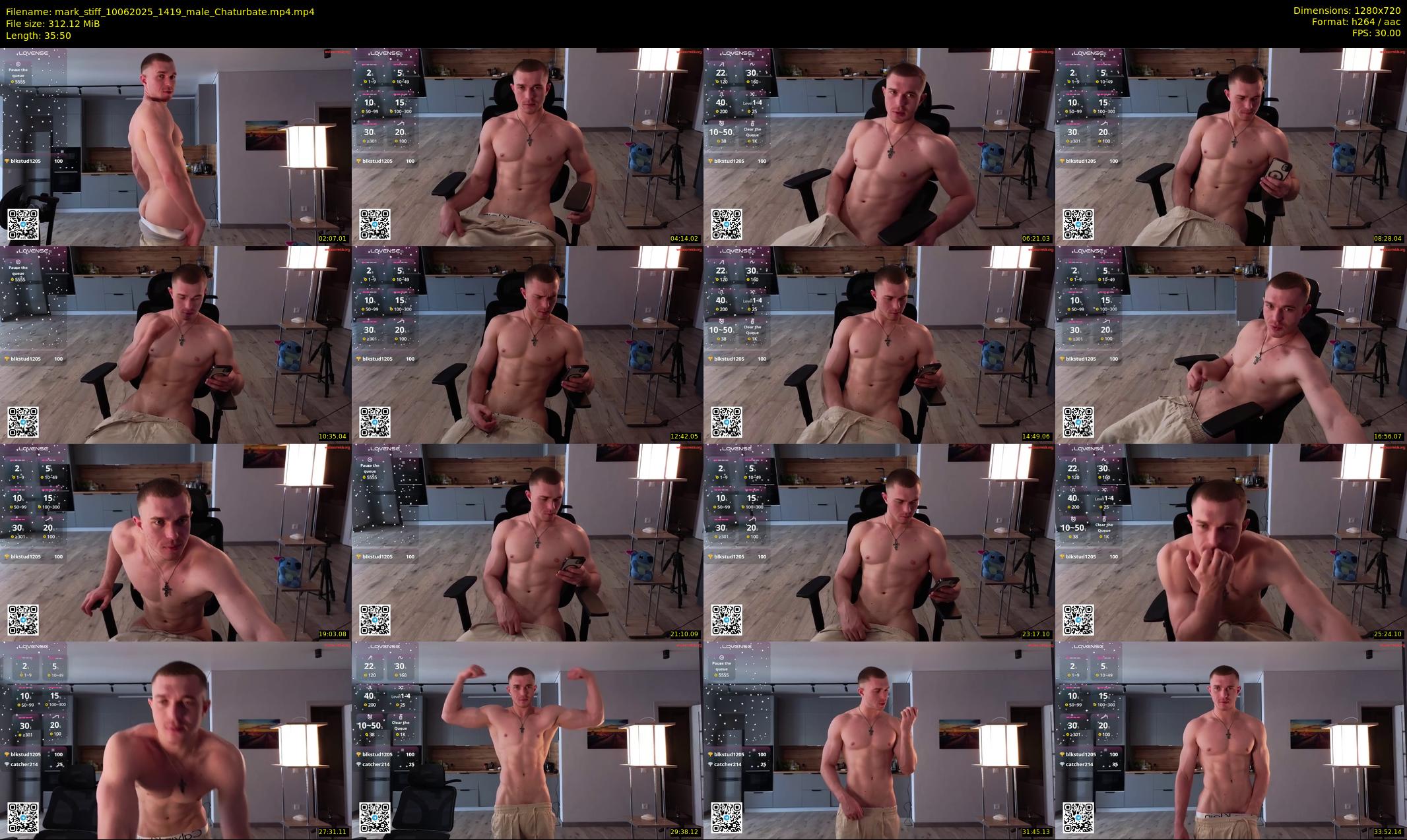 mark_stiff — 36 minute Chaturbate male cam show recording, 720p, Jun 10, 2025