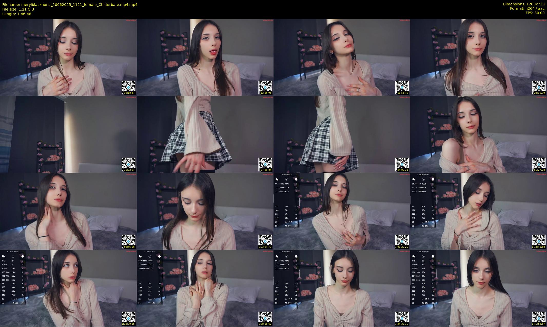merylblackhurst — 107 minute Chaturbate female cam show recording, 720p, Jun 10, 2025
