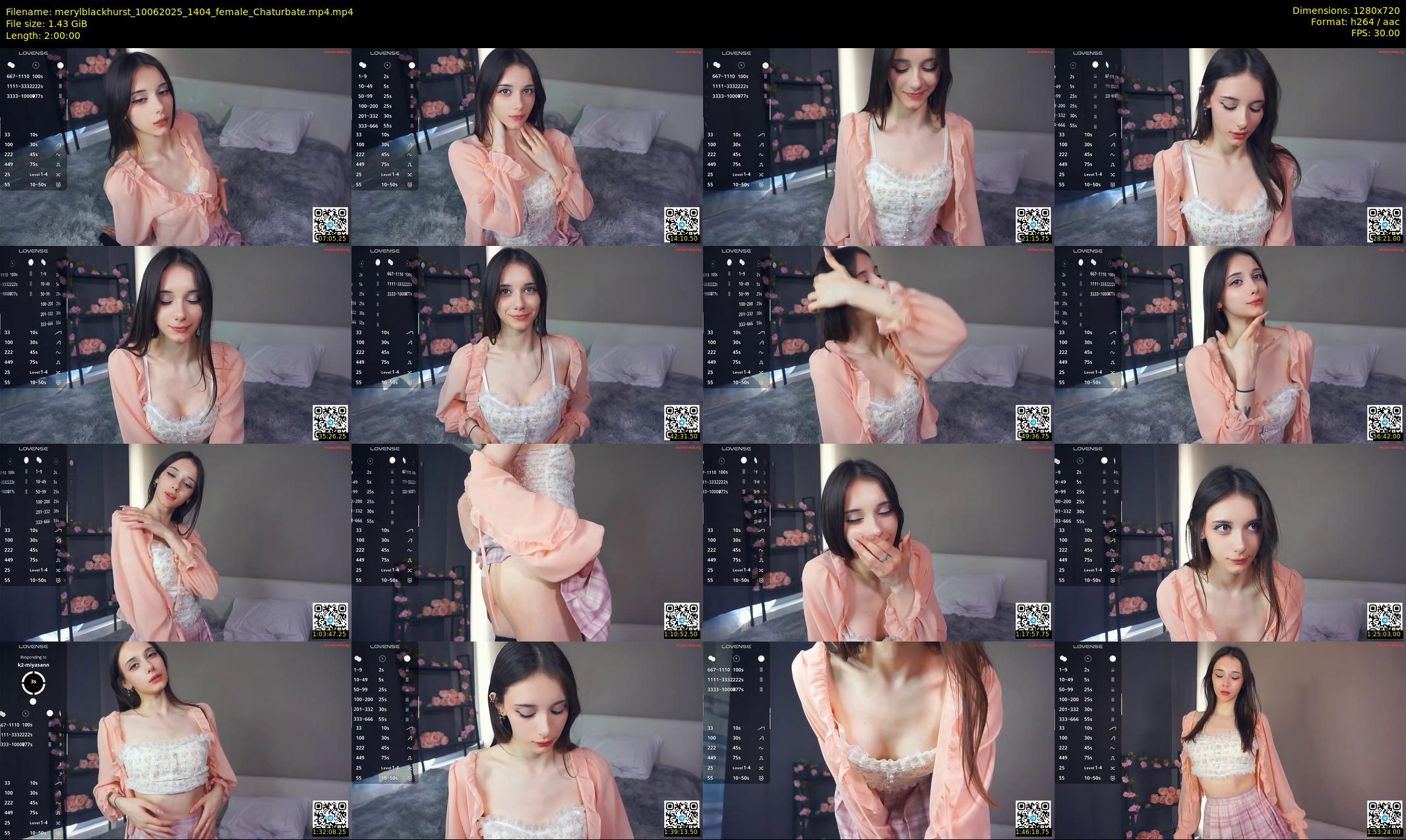 merylblackhurst — 120 minute Chaturbate female cam show recording, 720p, Jun 10, 2025