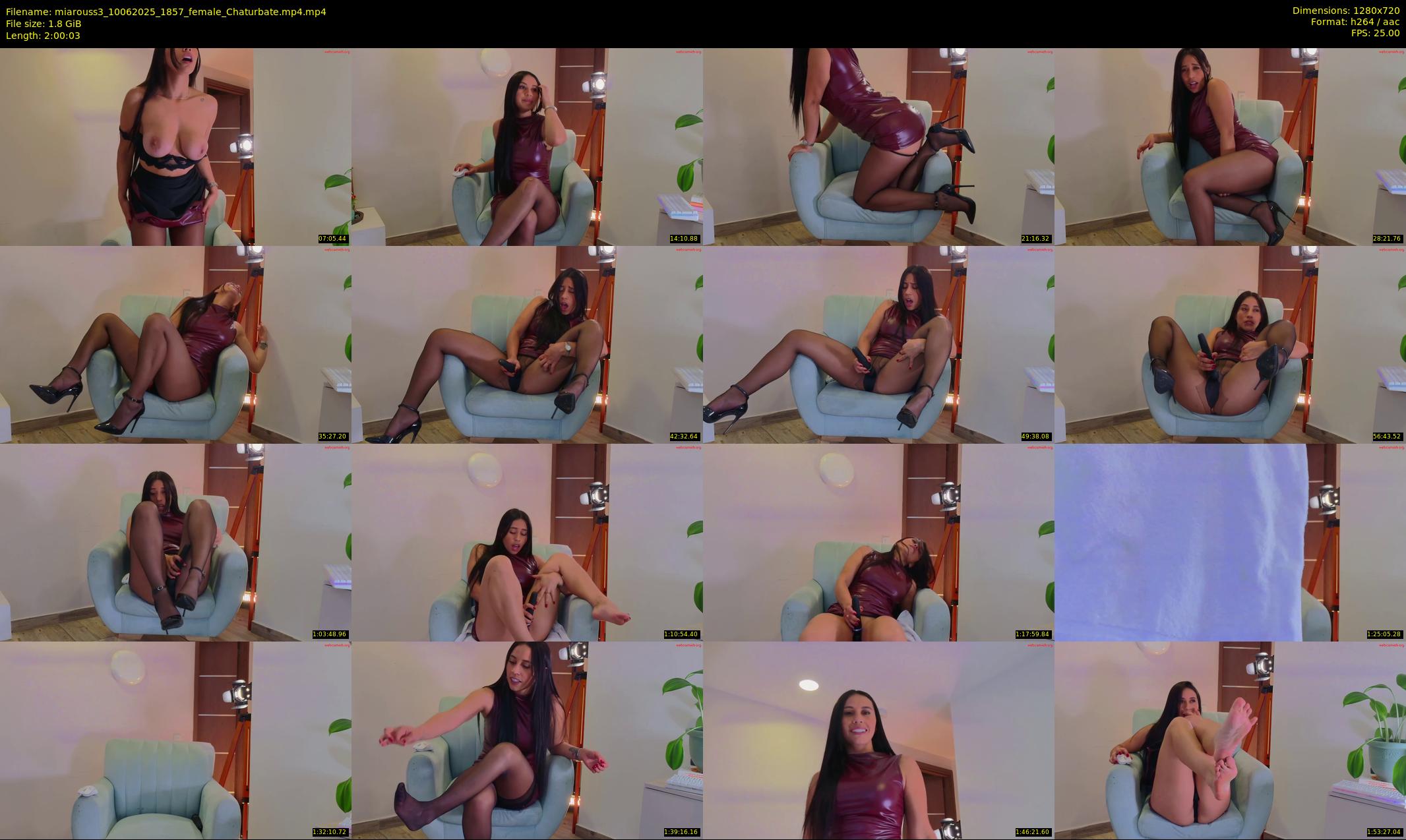 miarouss3 — 121 minute Chaturbate female cam show recording, 720p, Jun 10, 2025