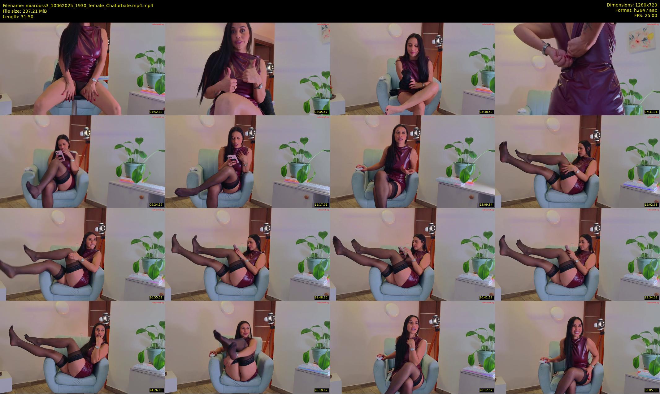 miarouss3 — 32 minute Chaturbate female cam show recording, 720p, Jun 10, 2025
