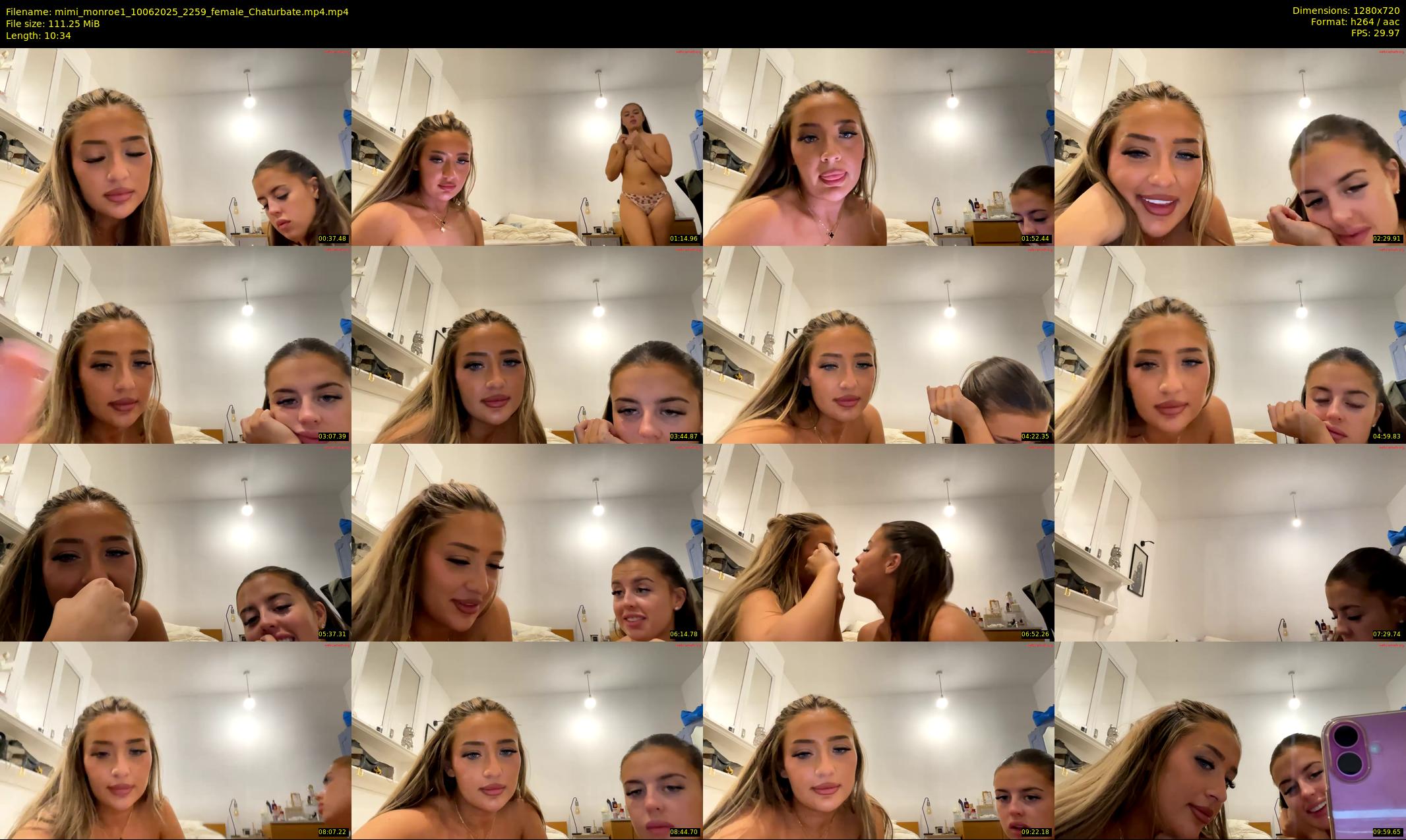 mimi_monroe1 — 11 minute Chaturbate female cam show recording, 720p, Jun 10, 2025