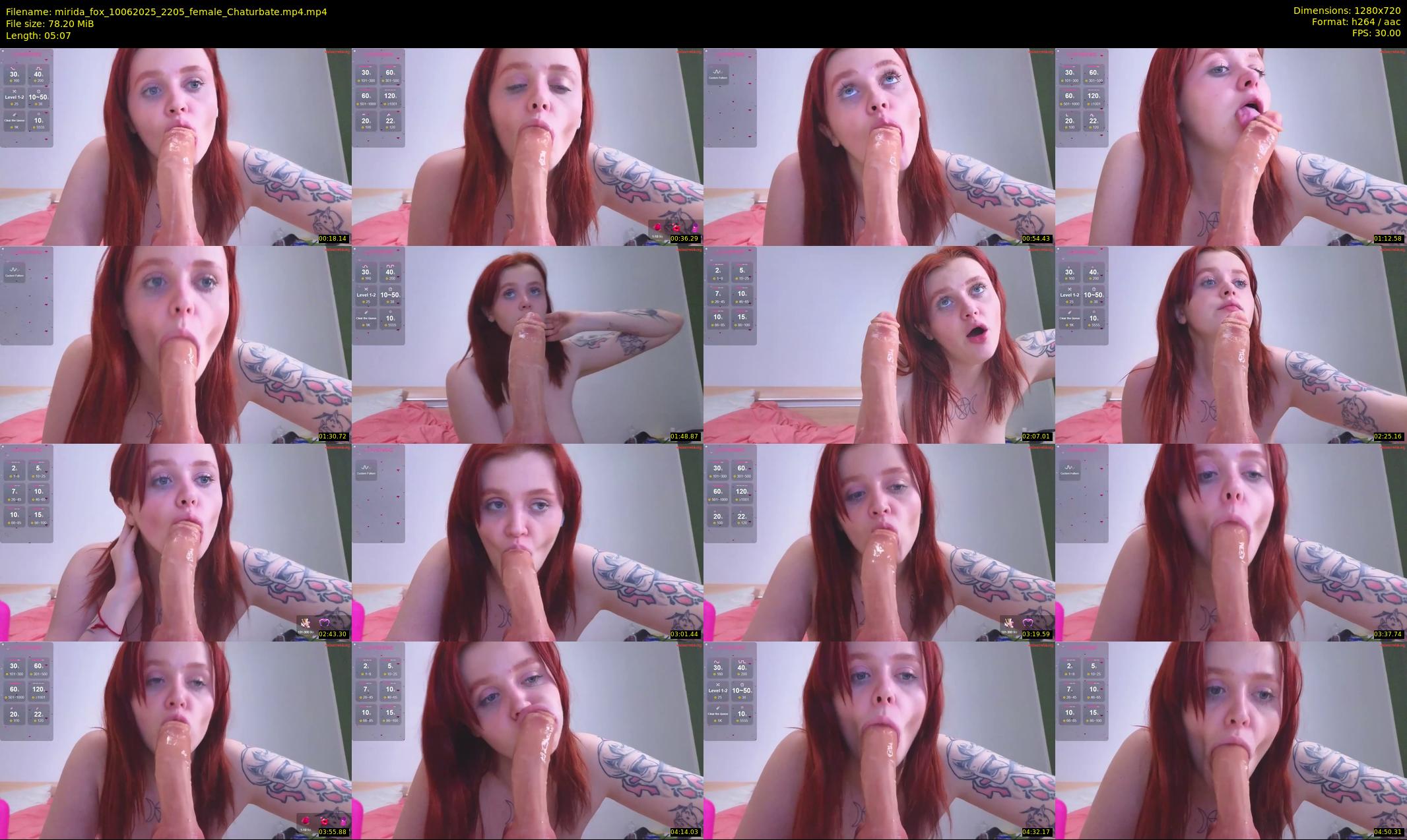 mirida_fox — 6 minute Chaturbate female cam show recording, 720p, Jun 10, 2025