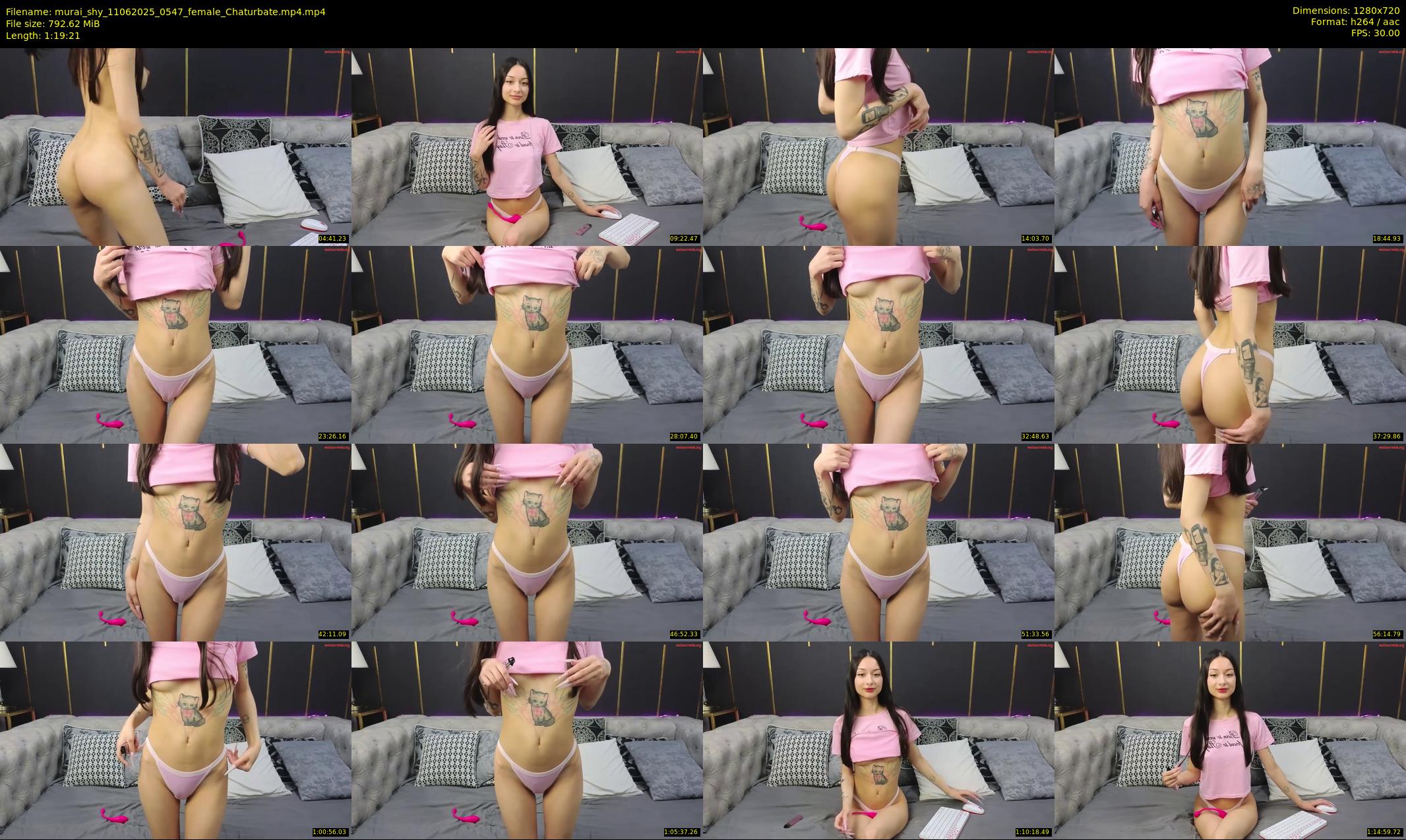 murai_shy — 80 minute Chaturbate female cam show recording, 720p, Jun 11, 2025