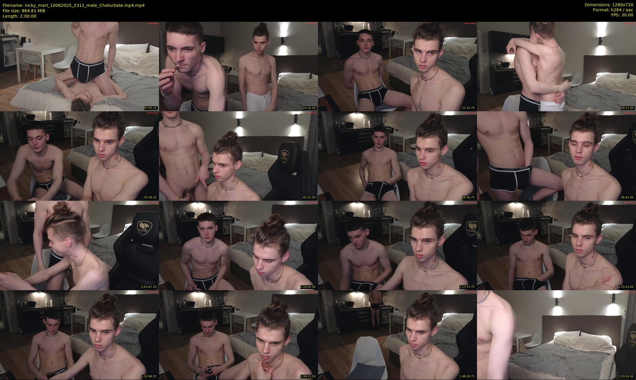 nicky_mart — 120 minute Chaturbate male cam show recording, 720p, Jun 10, 2025