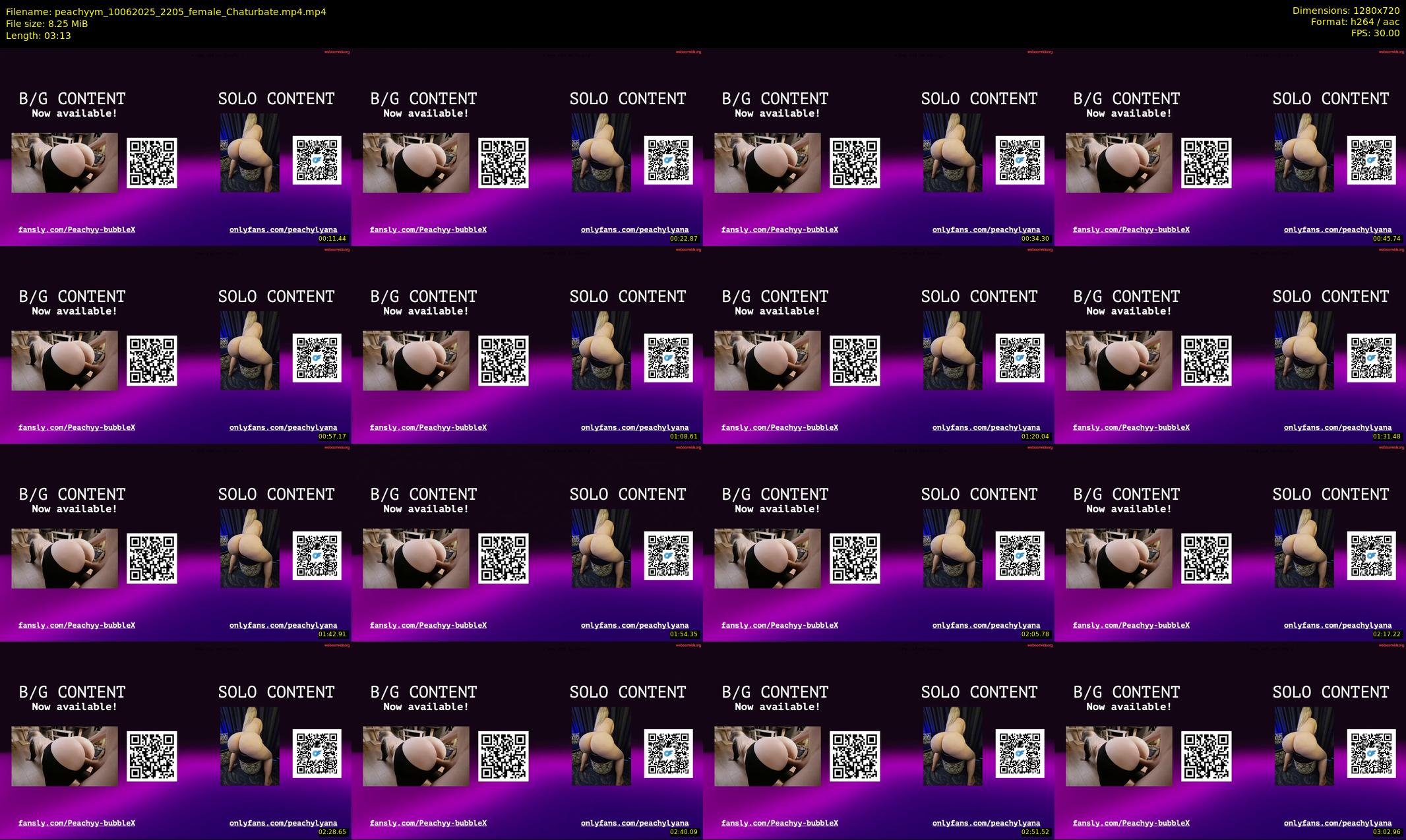 peachyym — 4 minute Chaturbate female cam show recording, 720p, Jun 10, 2025