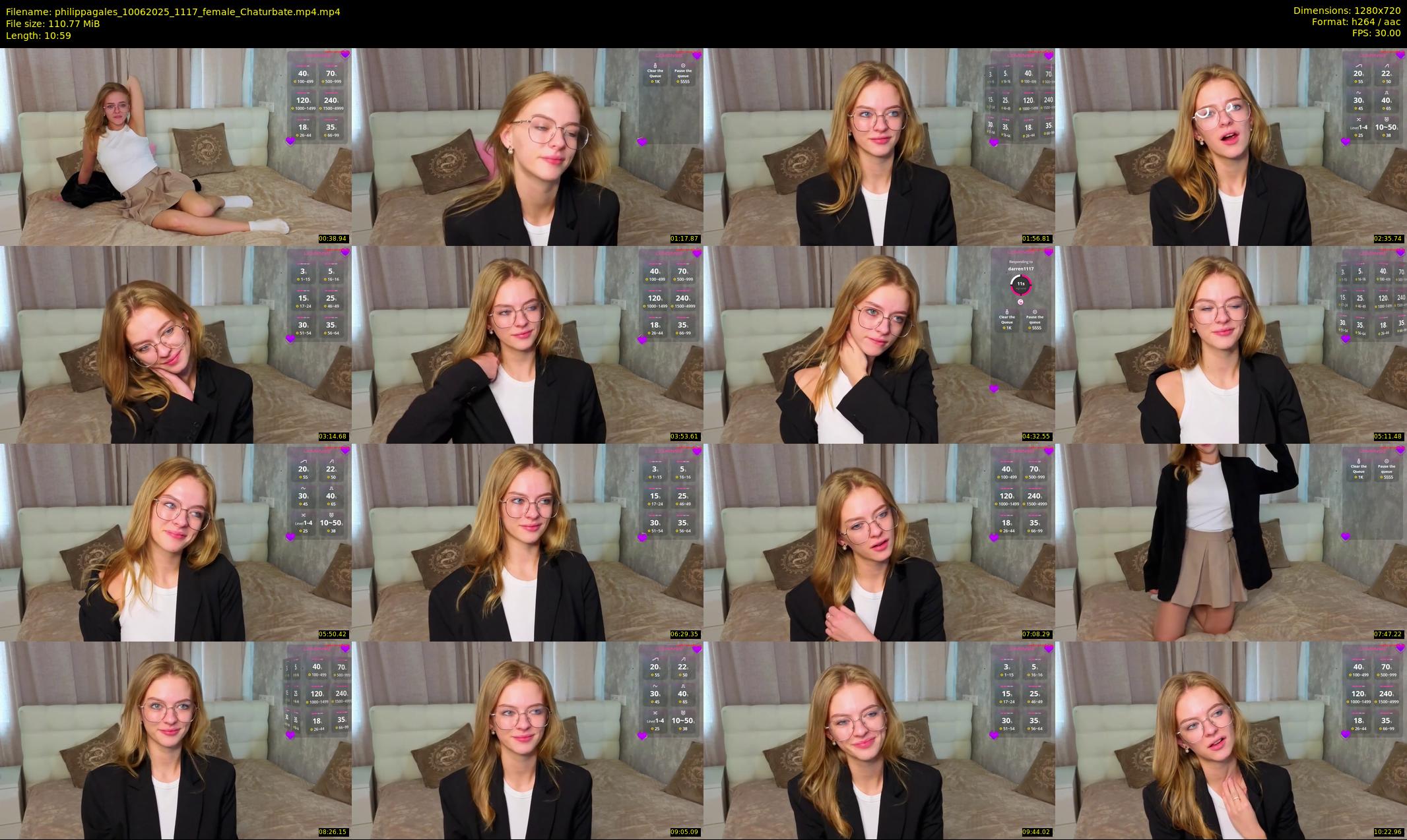 philippagales — 11 minute Chaturbate female cam show recording, 720p, Jun 10, 2025