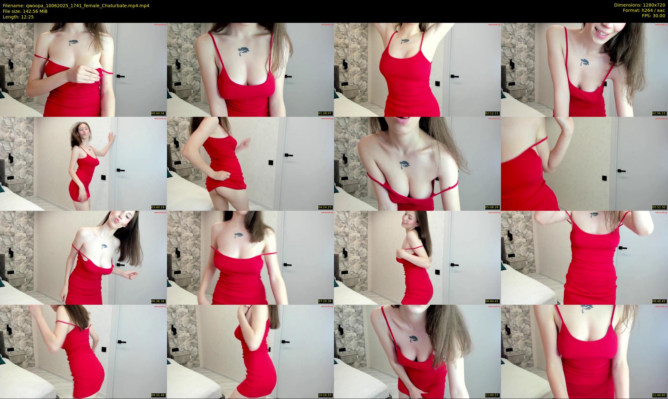 qwoopa — 13 minute Chaturbate female cam show recording, 720p, Jun 10, 2025