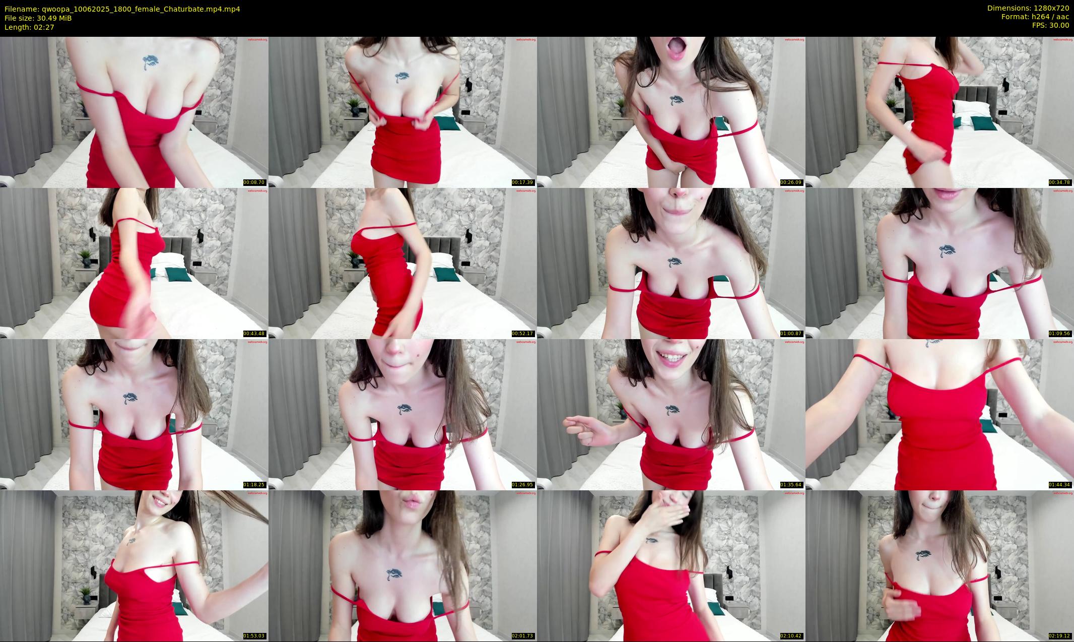 qwoopa — 3 minute Chaturbate female cam show recording, 720p, Jun 10, 2025