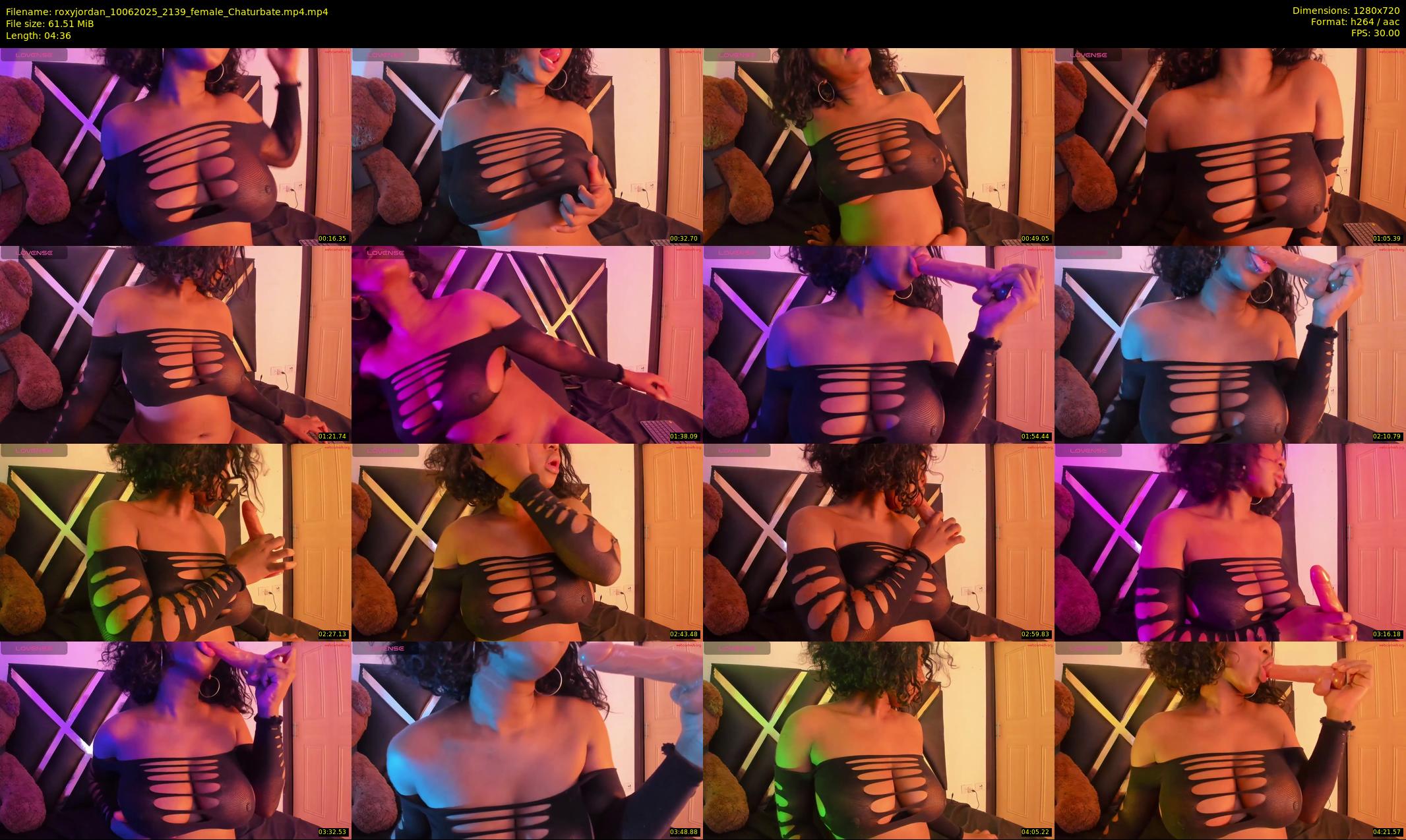 roxyjordan — 5 minute Chaturbate female cam show recording, 720p, Jun 10, 2025