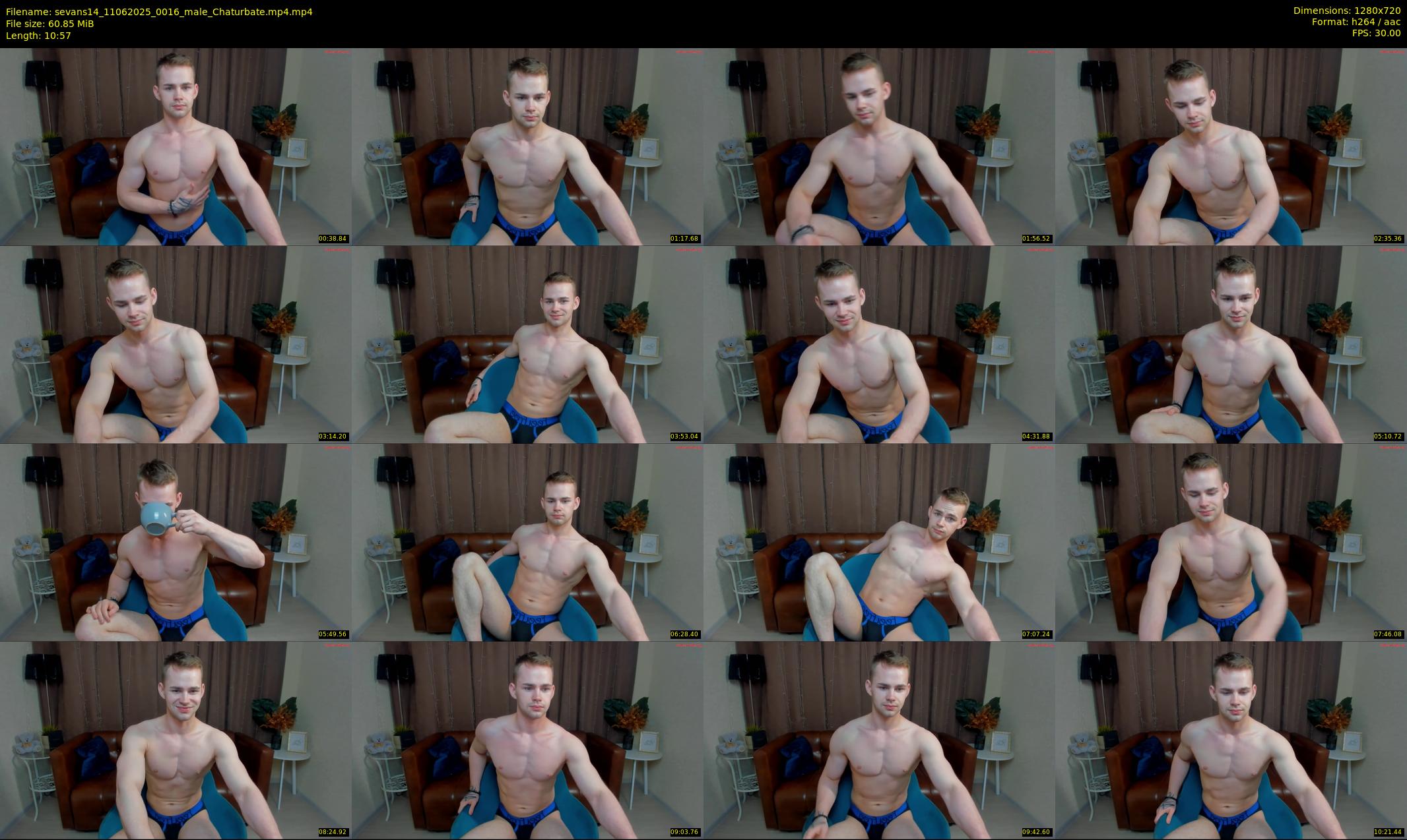 sevans14 — 11 minute Chaturbate male cam show recording, 720p, Jun 11, 2025